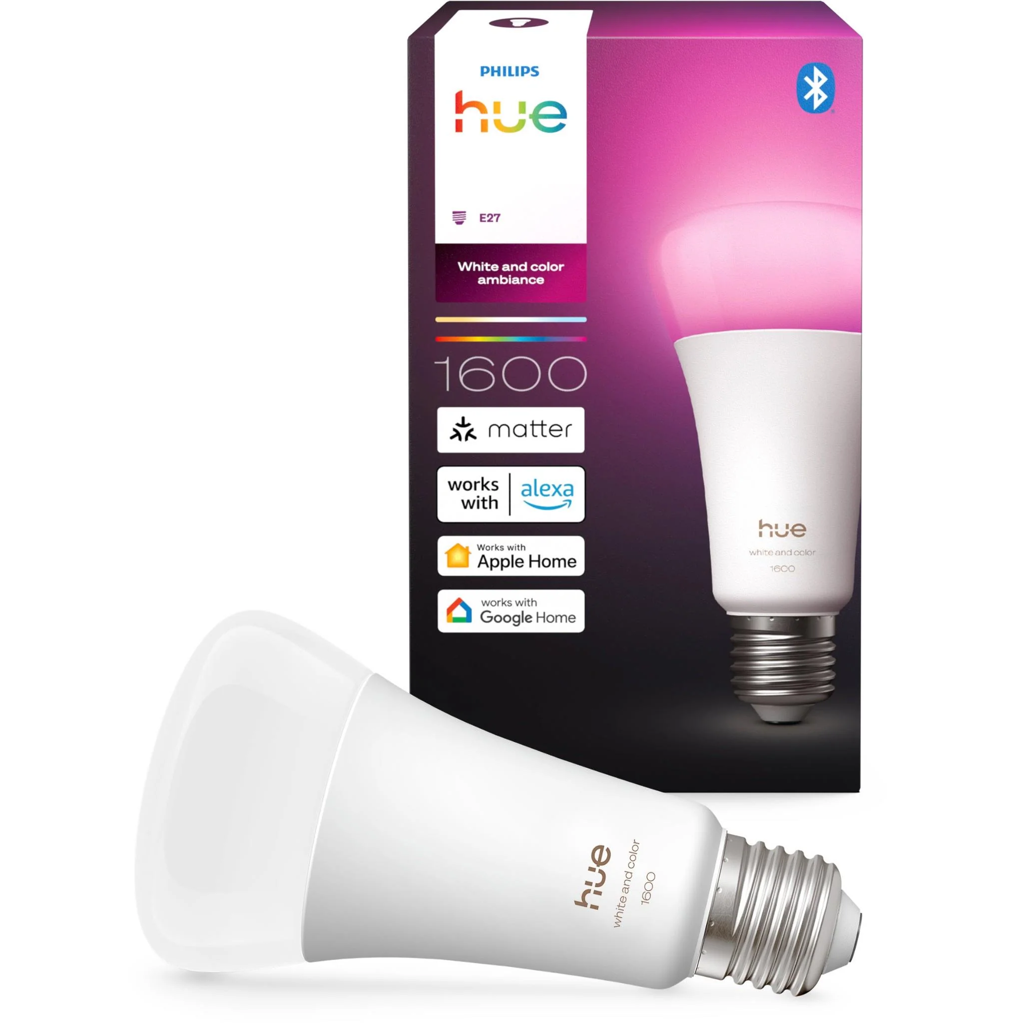Philips Hue 15W A67 Colour Bulb (B22)