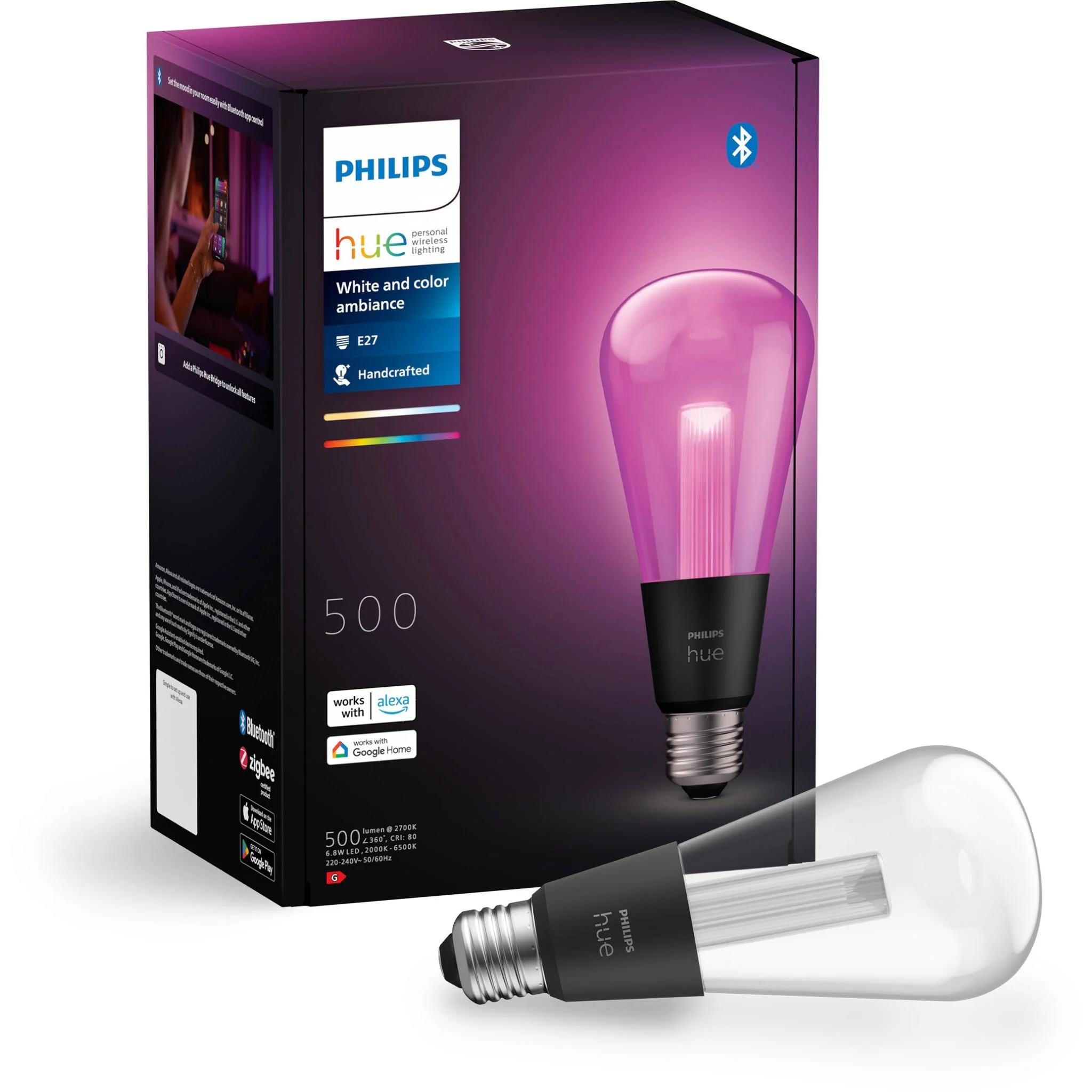 Philips Hue WCA LG ST72 (E27) Bulb - Image 4