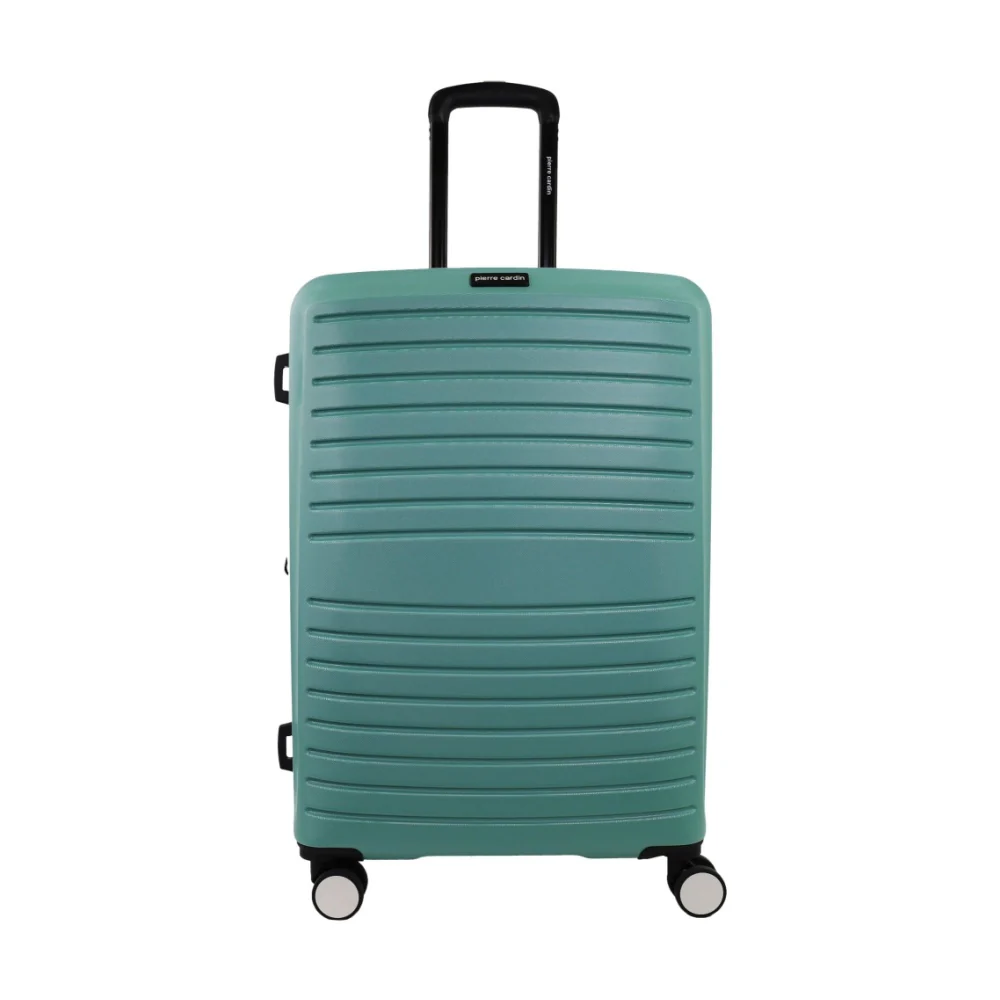 Pierre Cardin Classic Medium 113L Hard Shell Case Travel Luggage (Mint) - Image 3