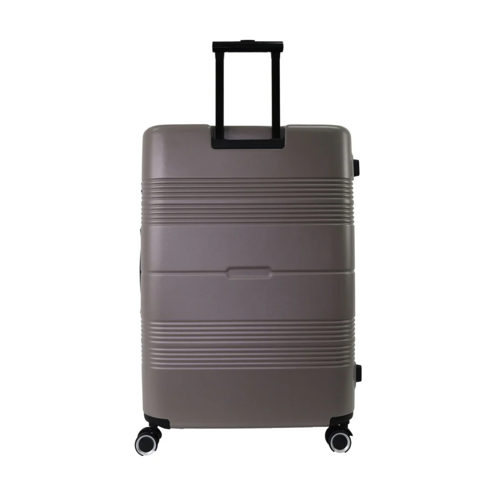 Pierre Cardin Medium 113L Travel Hard Shell Case Travel Luggage (Taupe) - Image 5