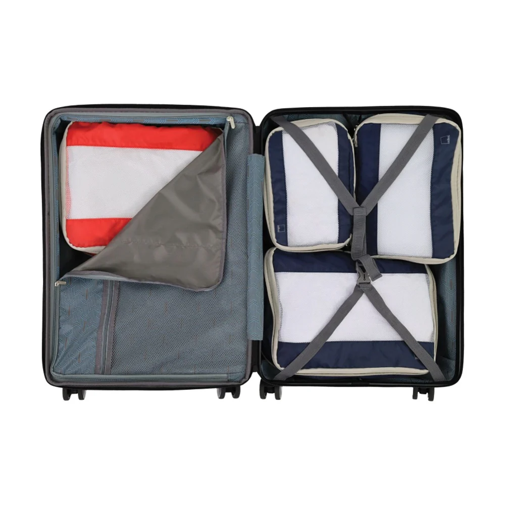Pierre Cardin Medium 113L Travel Hard Shell Case Travel Luggage (Taupe) - Image 6
