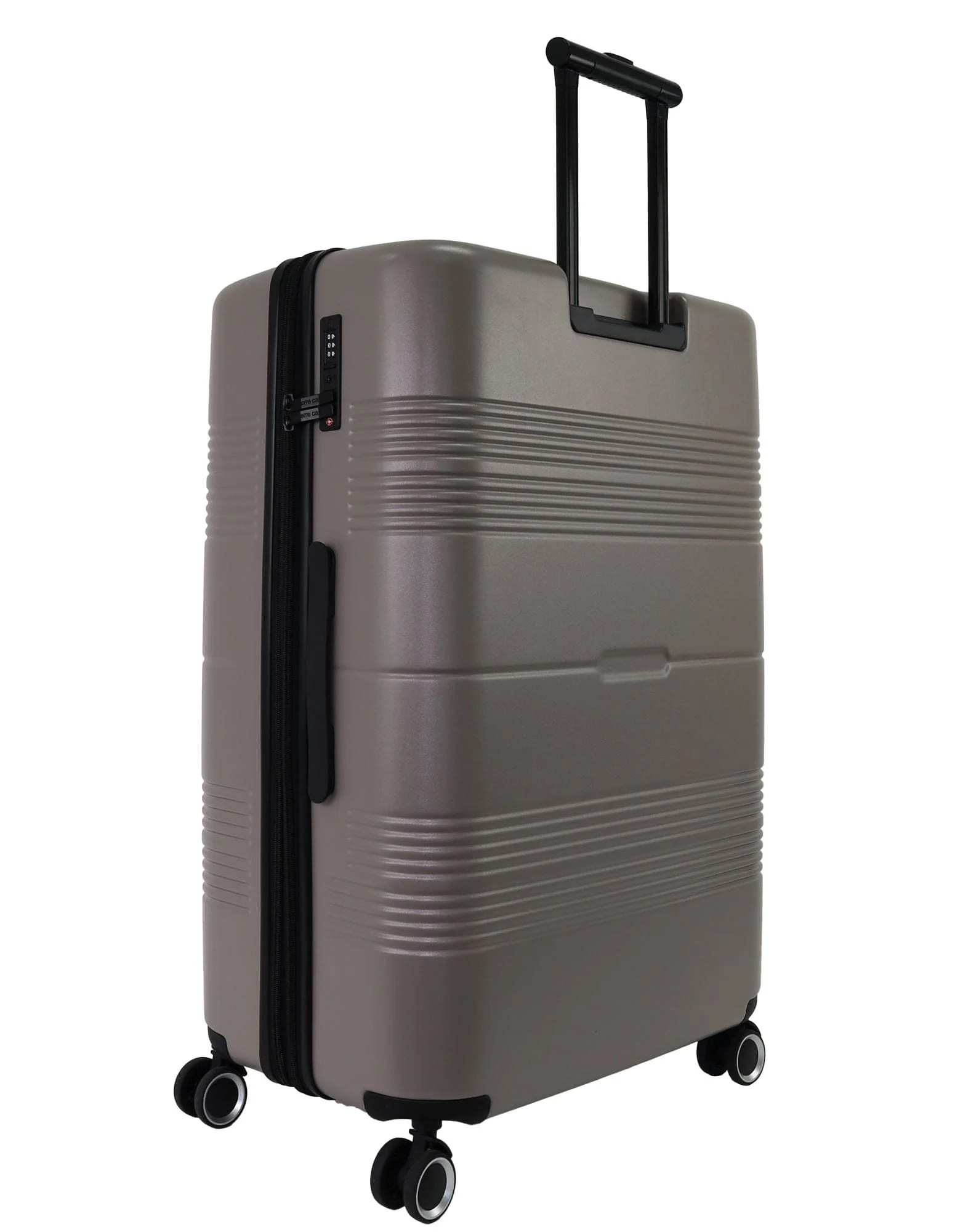 Pierre Cardin Medium 113L Travel Hard Shell Case Travel Luggage (Taupe) - Image 9