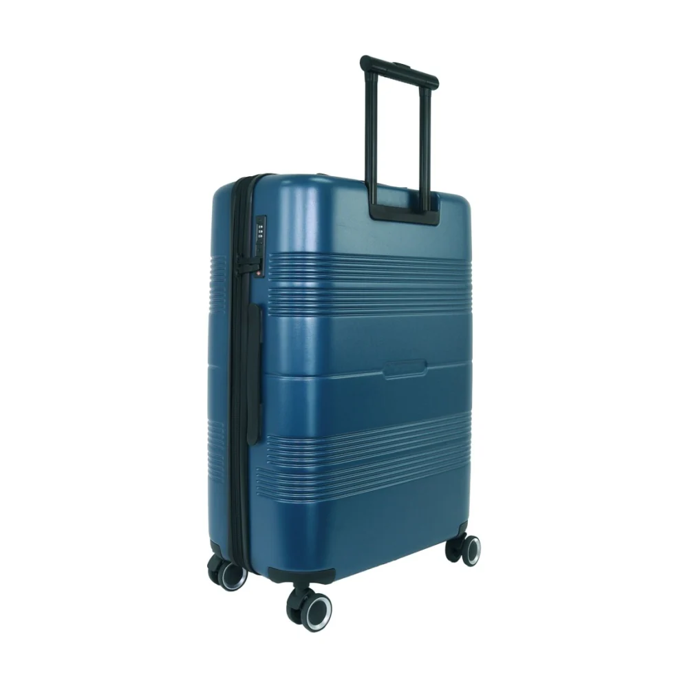 Pierre Cardin Medium 113L Travel Hard Shell Case Travel Luggage (Teal) - Image 2