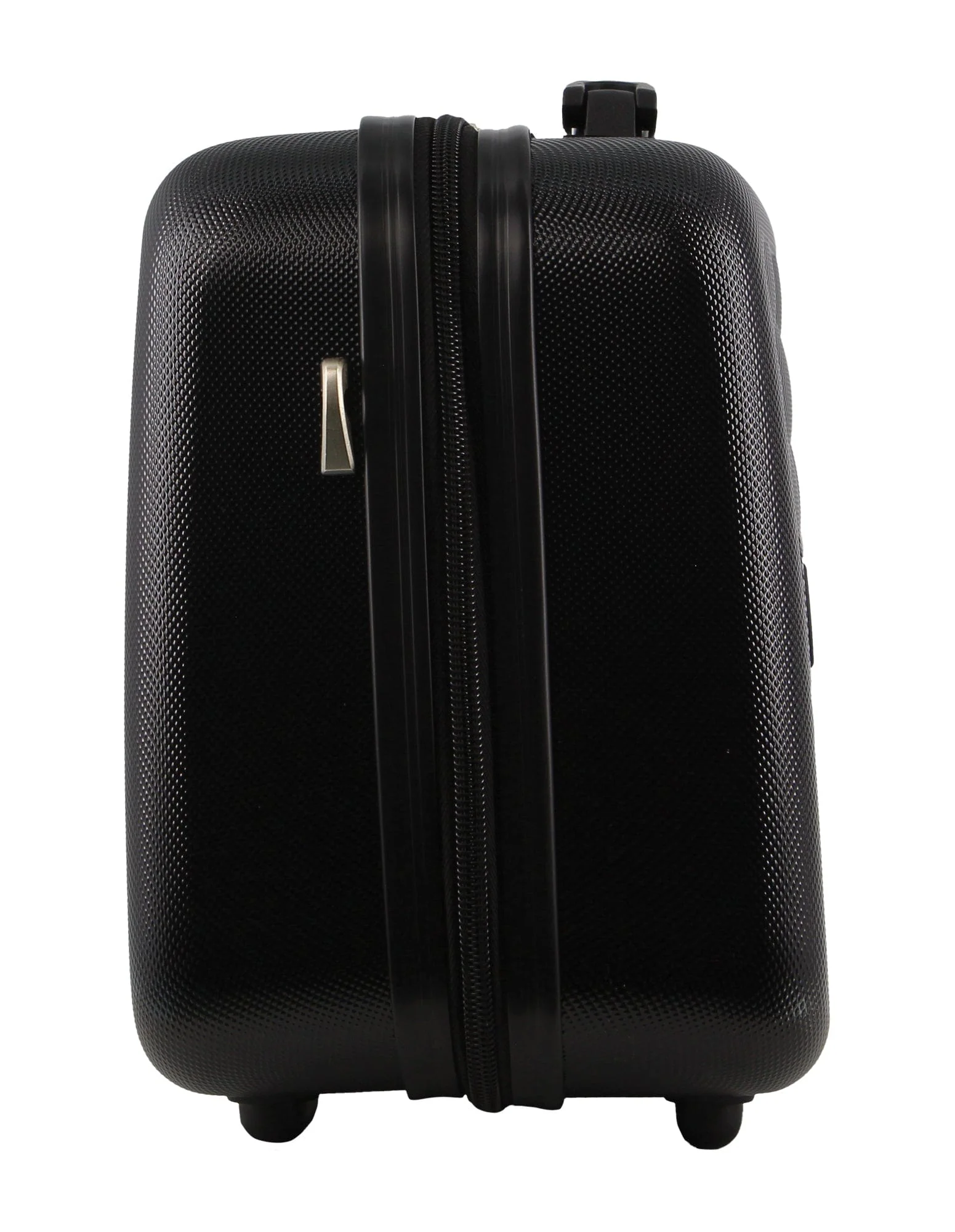 Pierre Cardin Medium Hard-Shell Suitcase & Mini Beauty Case Set w/ Tag Black - Image 5