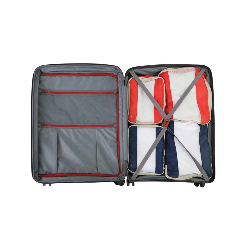 Pierre Cardin Normandy Medium 117L Hard Shell Case Suitcase Travel Luggage Black - Image 2