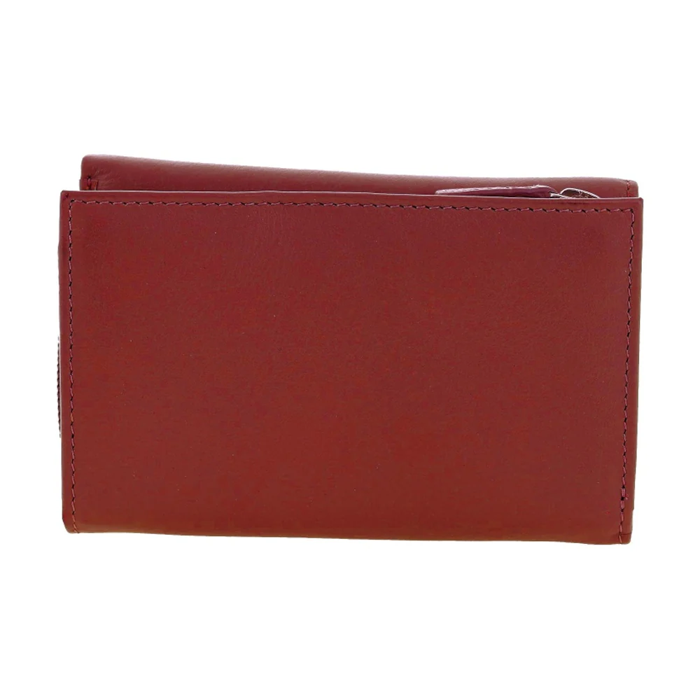 Pierre Cardin Women's Leather Tri-Fold Protected RFID Wallet 14cm Red - Image 4
