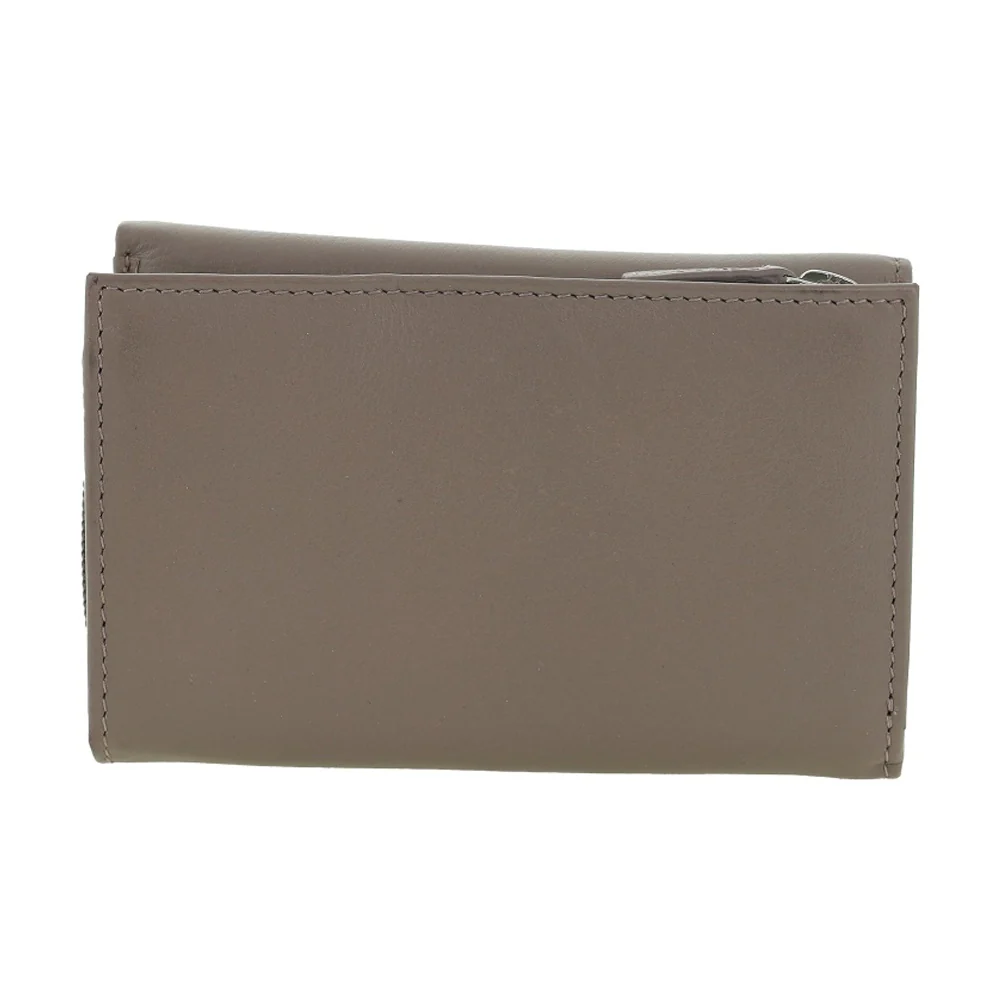 Pierre Cardin Women's Leather Tri-Fold Protected RFID Wallet Taupe 14cm - Image 3