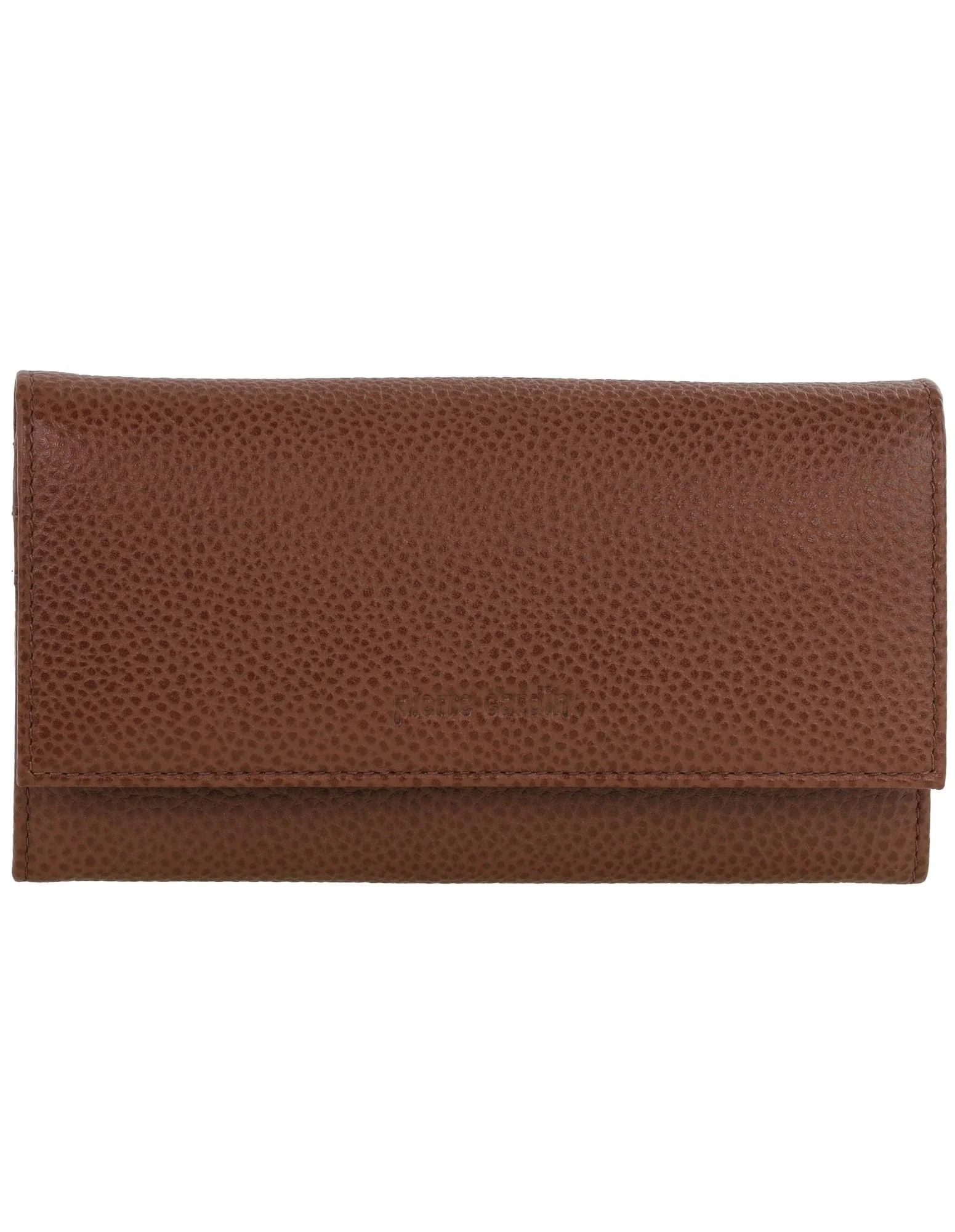 Pierre Cardin Women's Rustic Leather Protected RFID Wallet 19cm Tan