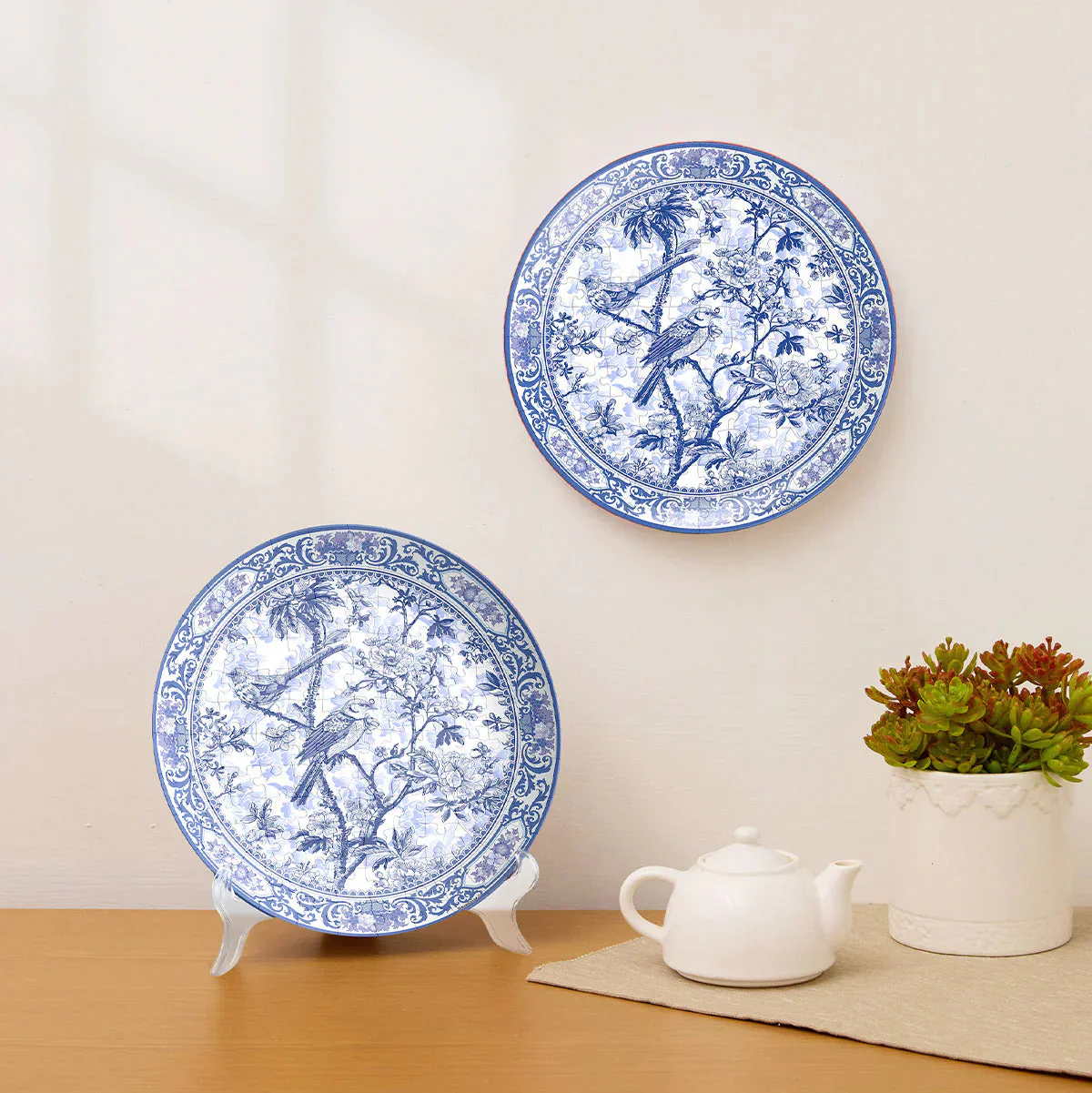 Pintoo 3D Plate Floral Ballet with Birds Puzzle - Image 3