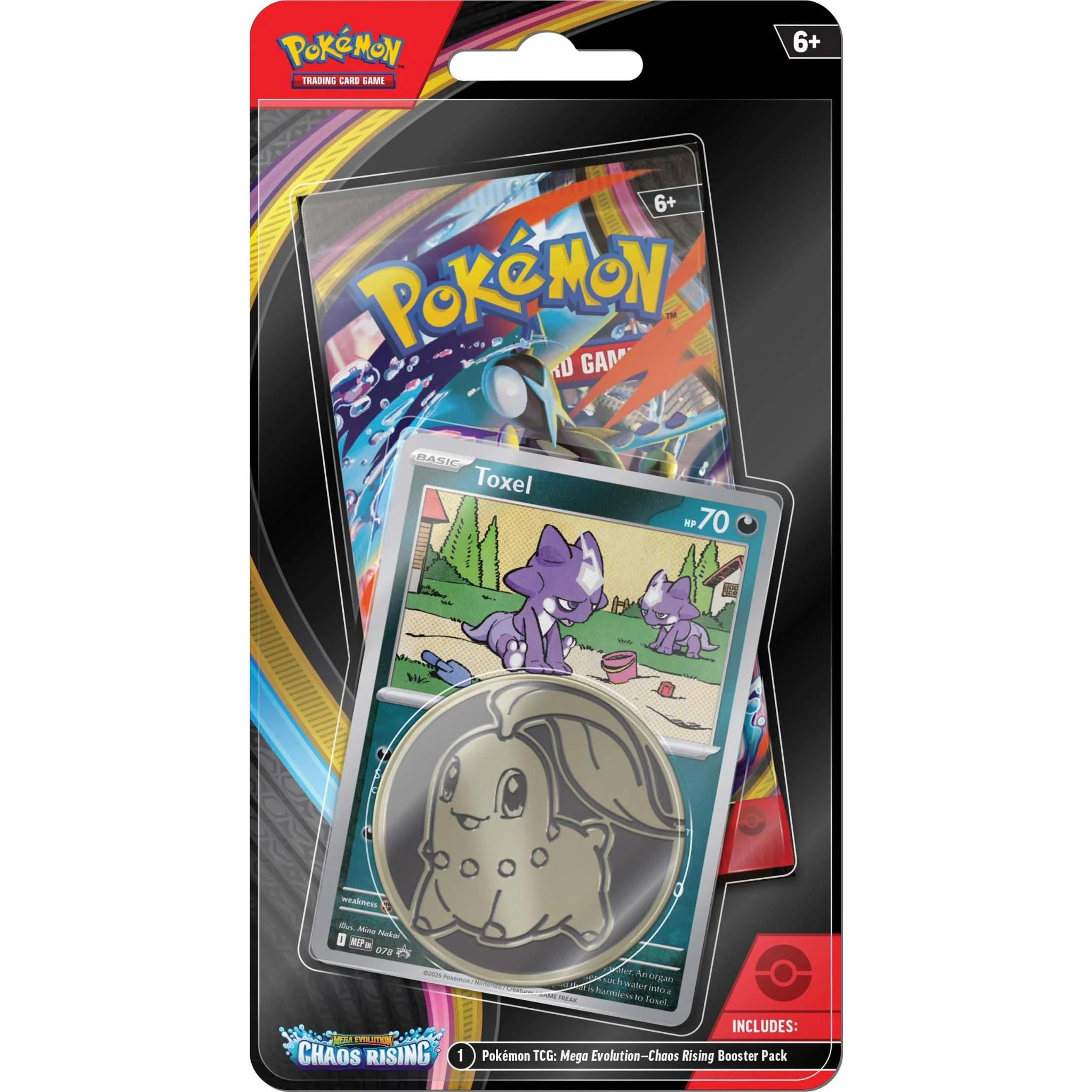 Pokemon TCG - Mega Evolutions 4: Chaos Rising Checklane Blister