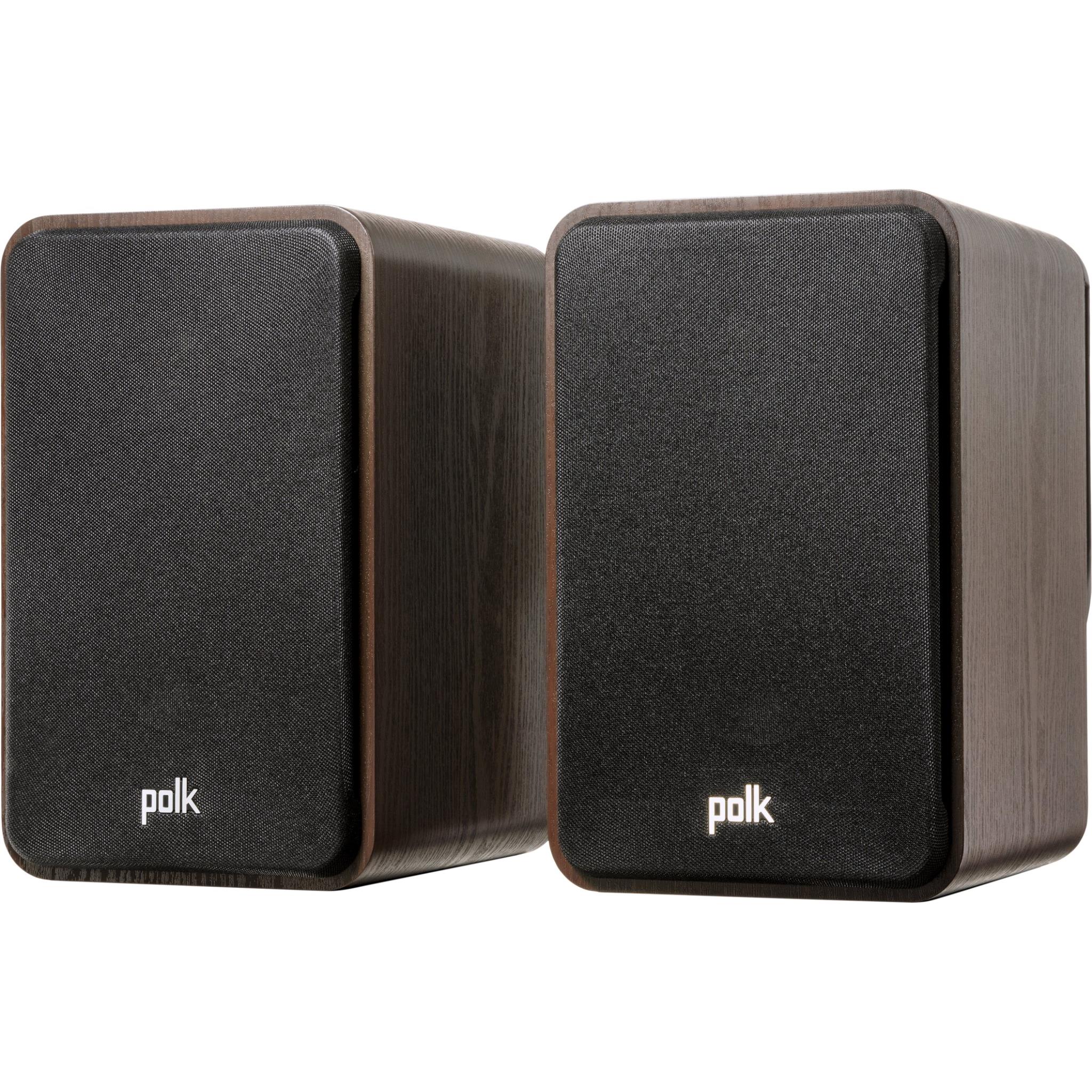 Polk Audio ES15 Bookshelf Speakers (Brown)