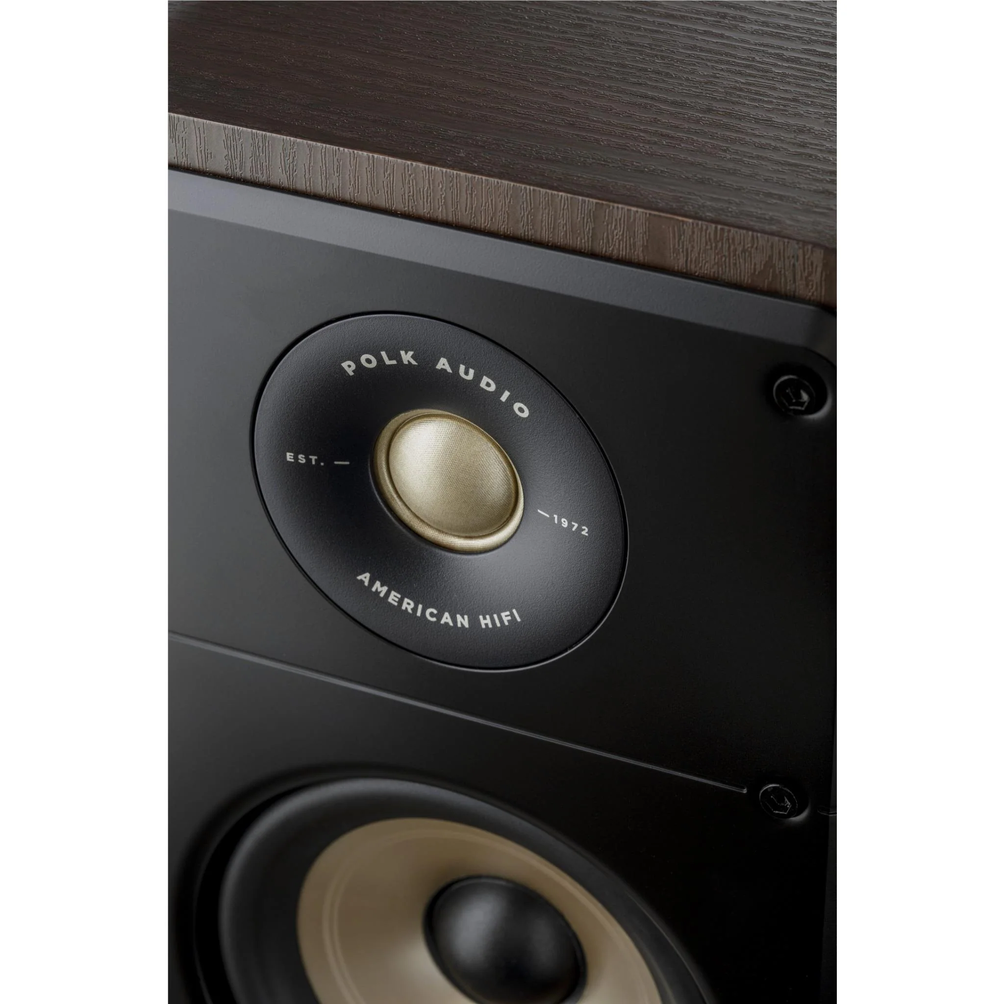 Polk Audio ES15 Bookshelf Speakers (Brown) - Image 7