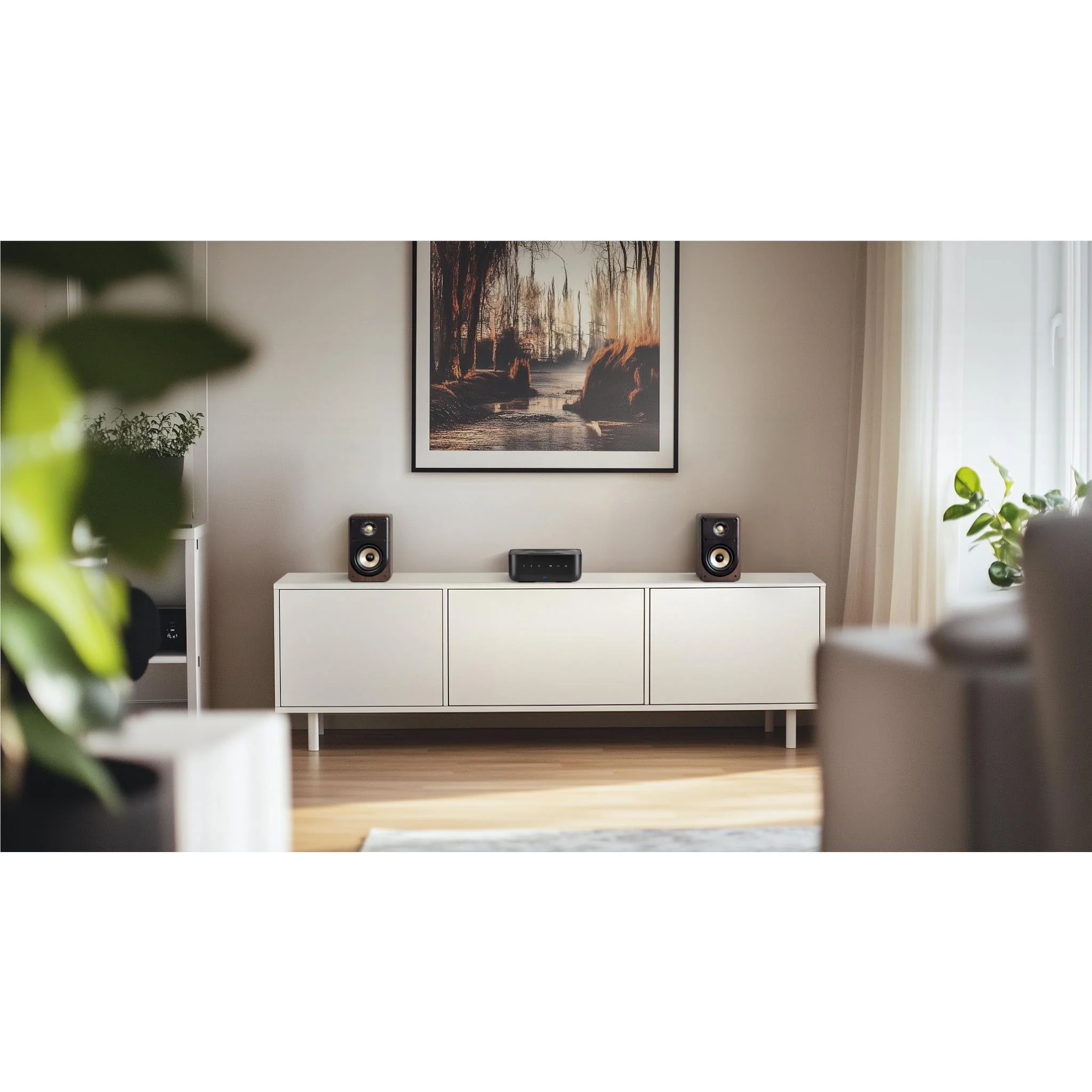 Polk Audio ES15 Bookshelf Speakers (Brown) - Image 9