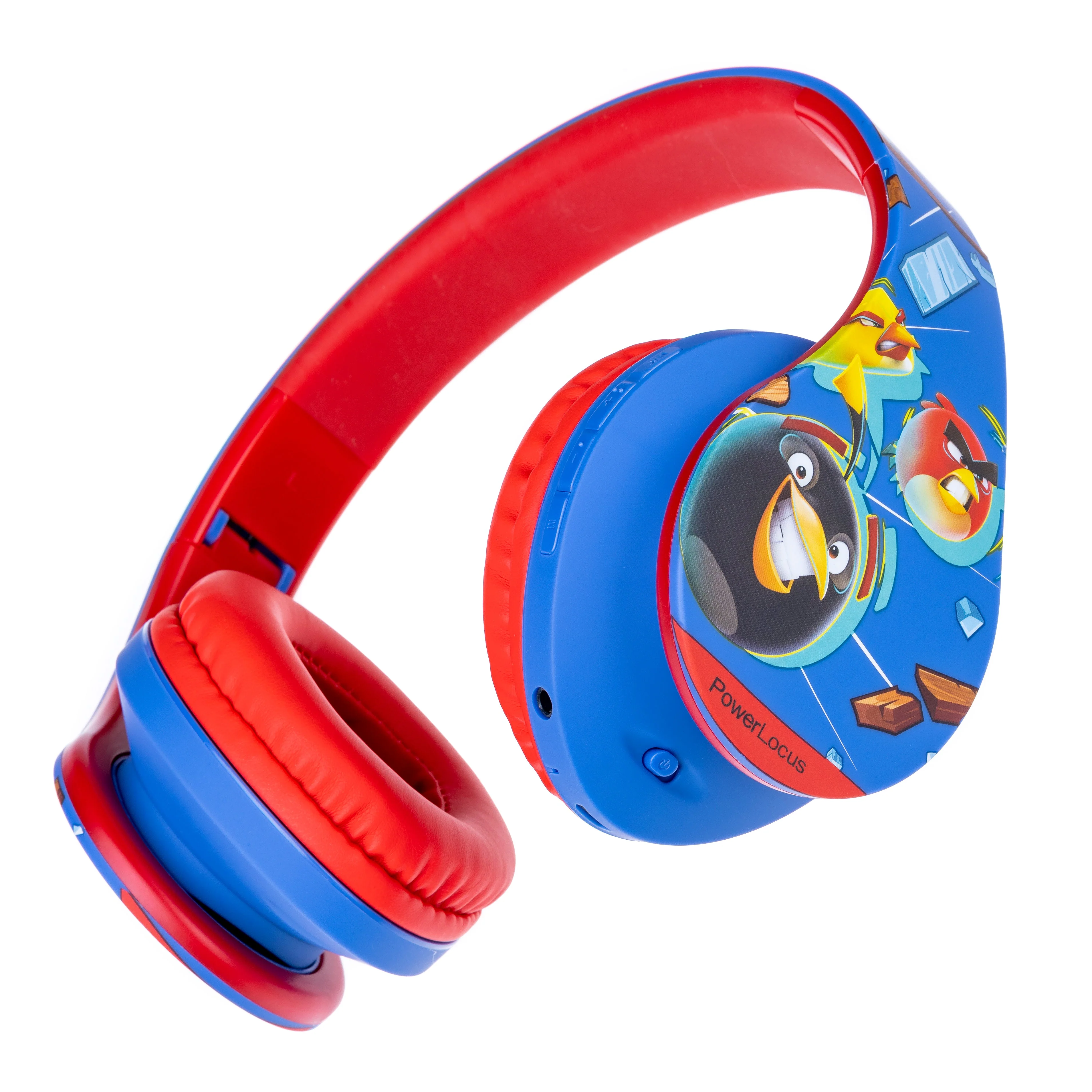 PowerLocus P2 Kids Bluetooth Headphone Blue/Red_Angry Birds Edition - Image 2