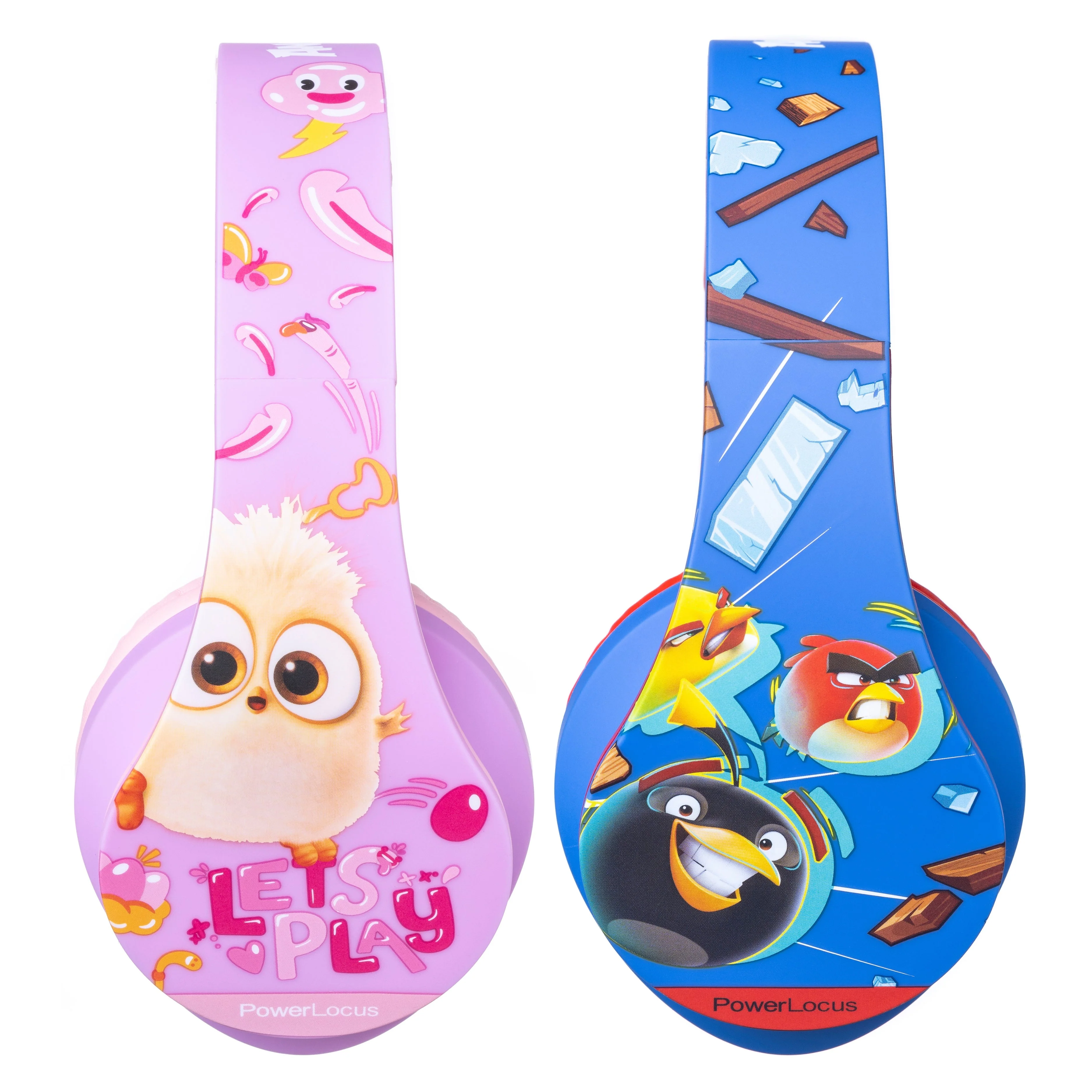 PowerLocus P2 Kids Bluetooth Headphone Blue/Red_Angry Birds Edition - Image 3