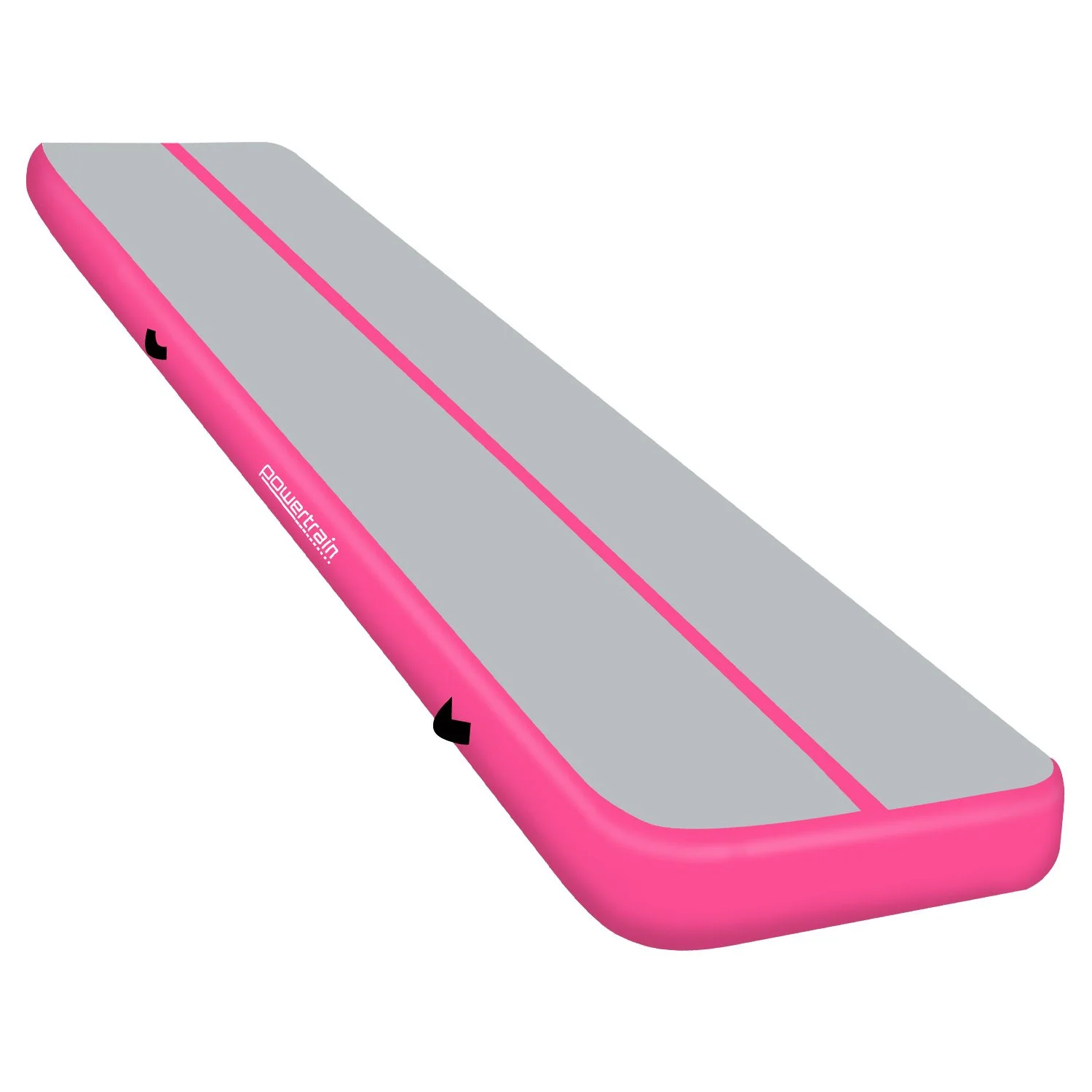 Powertrain 8m Air Track Gymnastics Mat (Grey/Pink)