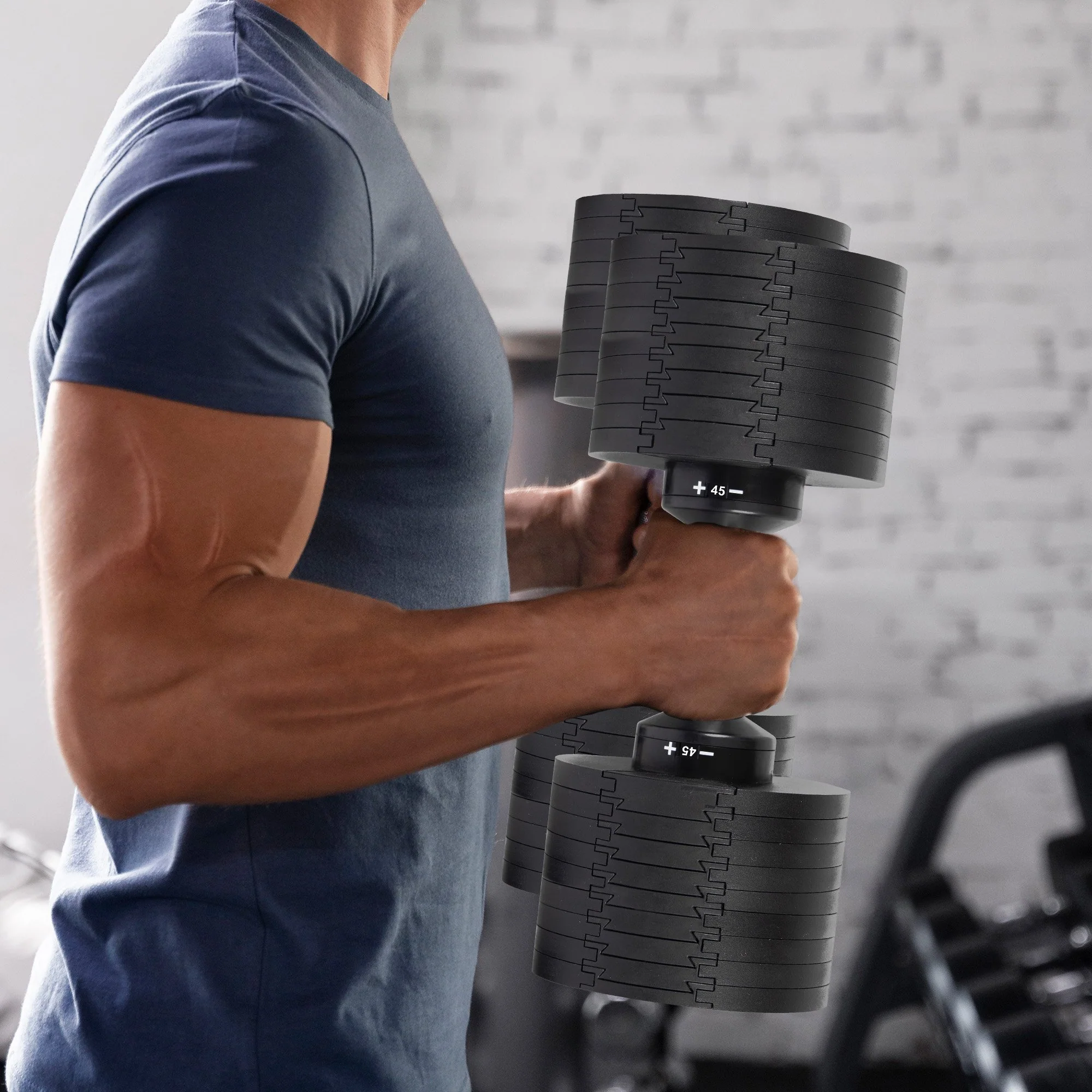 Powertrain Adjustable Dumbbell Eon 45kg - Image 10