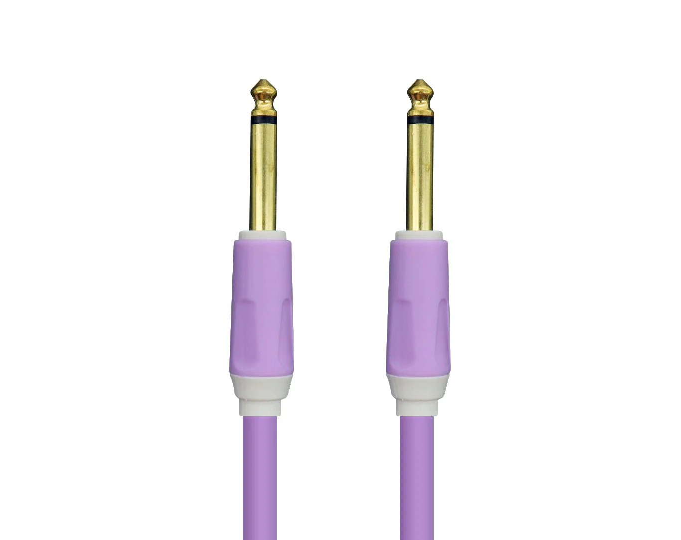 Precision Audio 1/4" 6.35mm Guitar Lead Instrument Cable Purple 10m - Image 2