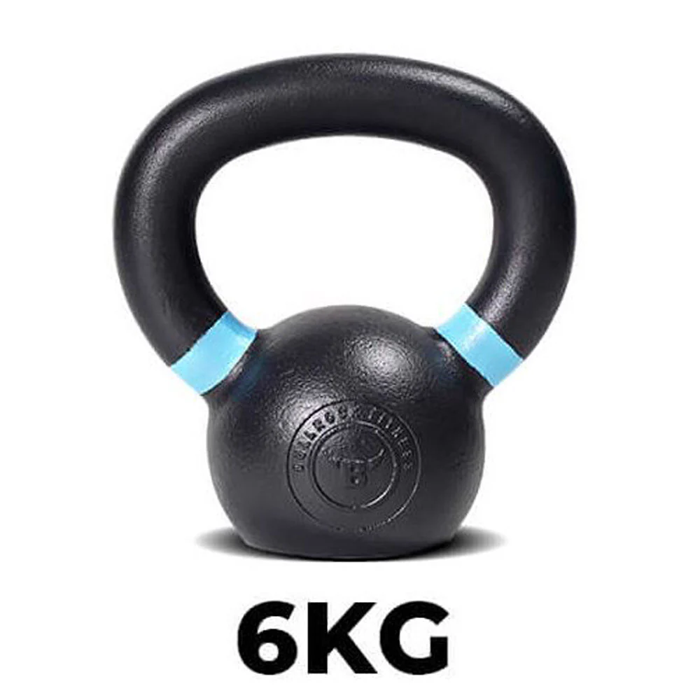 Premium Cast Iron Kettlebell Weightlift Home Gym Workout Exercise 6kg - Image 2