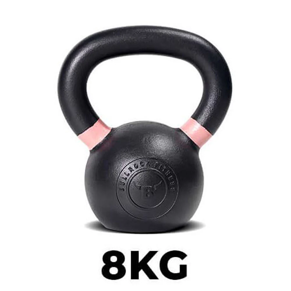Premium Cast Iron Kettlebell Weightlift Home Gym Workout Exercise 8kg - Image 2