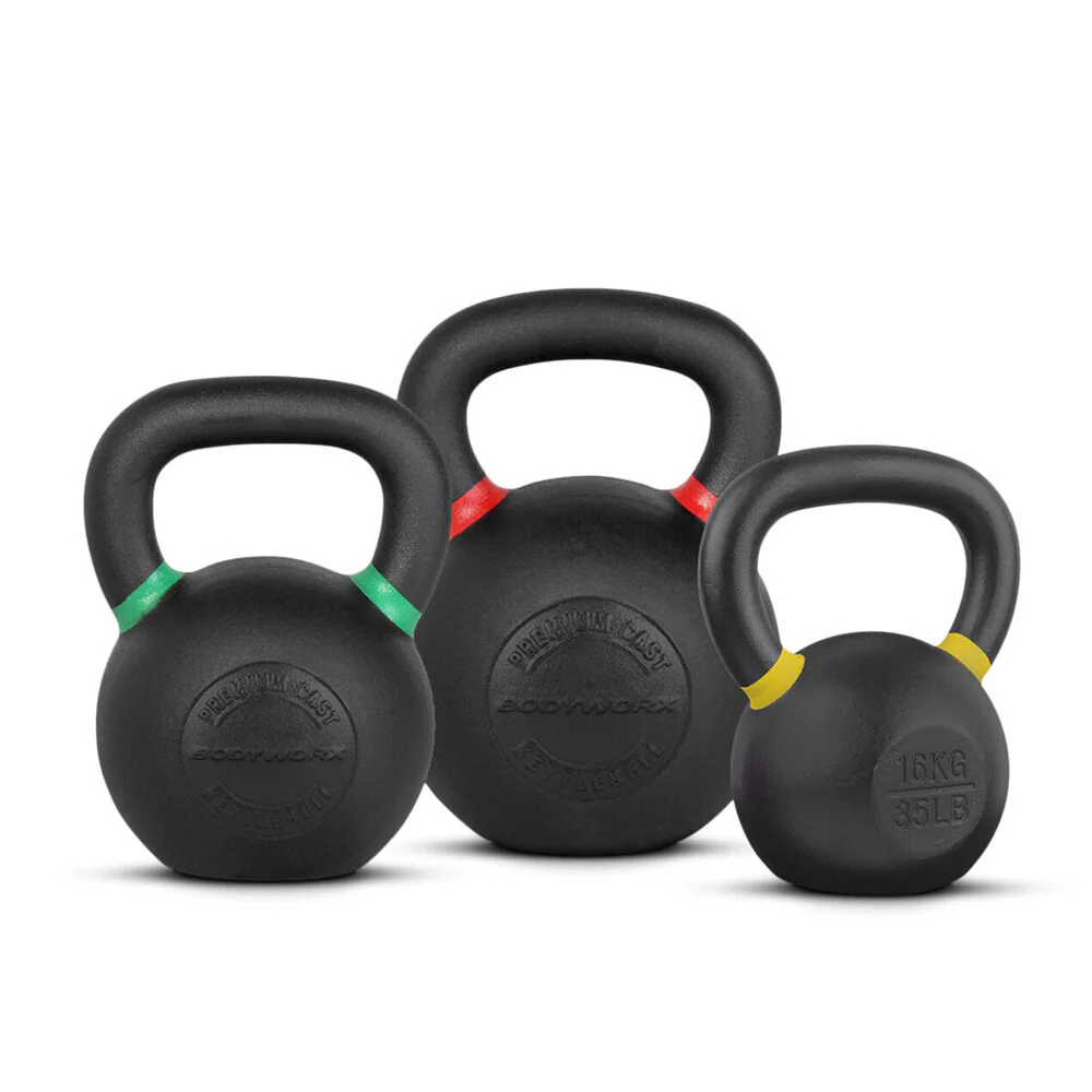 Premium Cast Iron Kettlebell Weightlift Home Gym Workout Exercise 8kg - Image 4