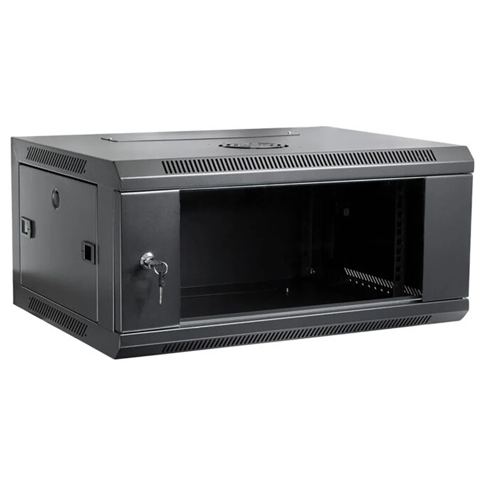 Pro2 4RU Wall Mount Cabinet Assembled Server Rack with Glass Door 600x450mm