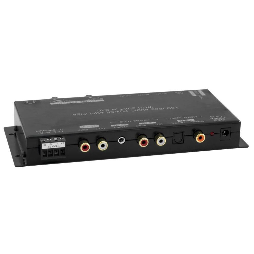 Pro2 Pro1299 3 Source Audio Power Amplifier with Built-In DAC Speaker Protection - Image 2