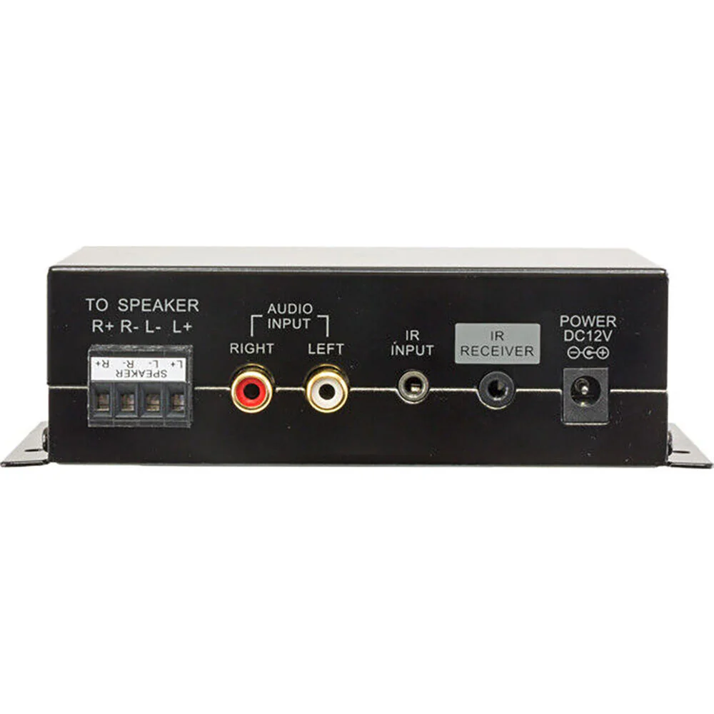 Pro2 Stereo Audio Power Amplifier Speaker with Remote Control 145x97mm (Black) - Image 2