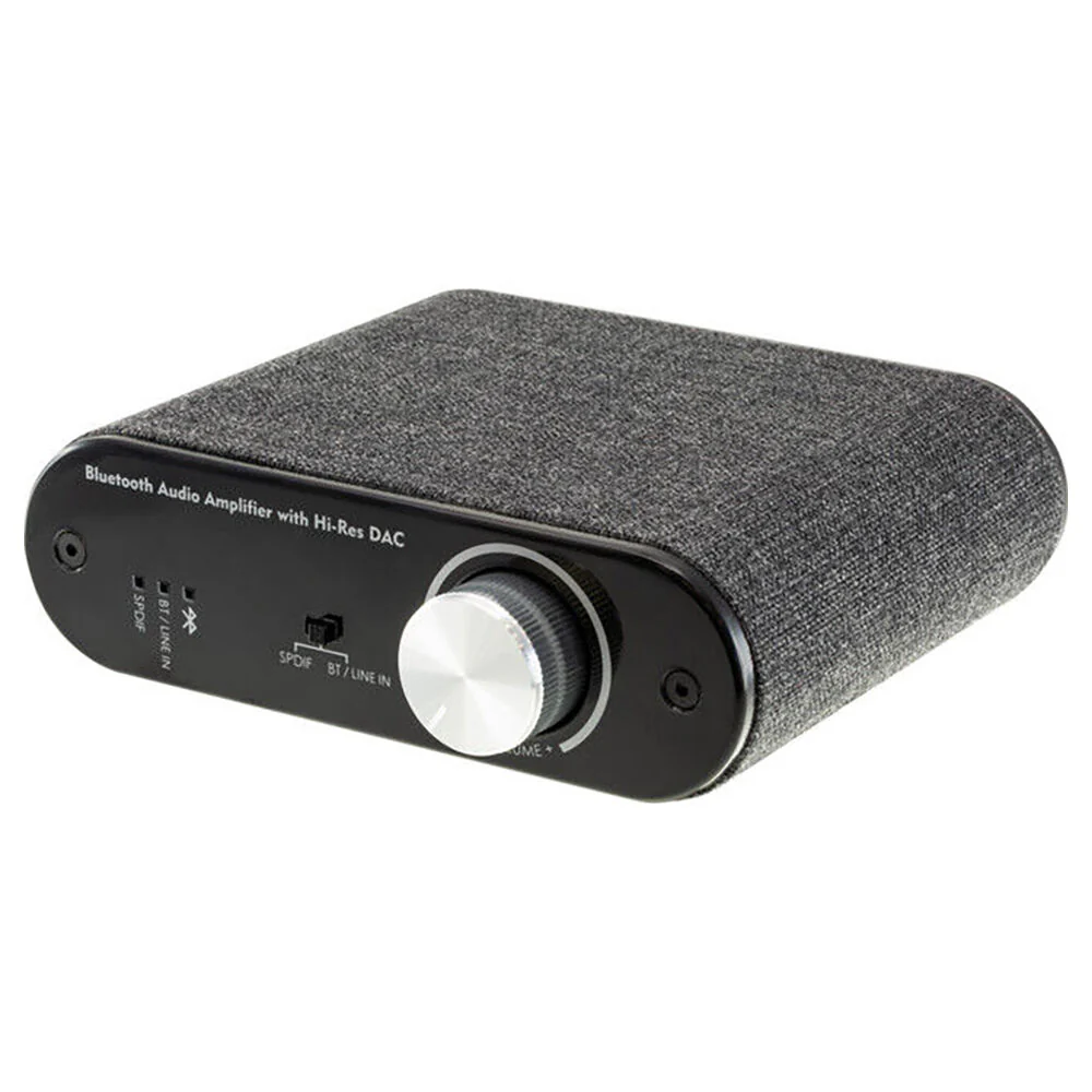 Pro2 Wireless Bluetooth Audio Amplifier 24W with Stereo Toslink DAC (Black)