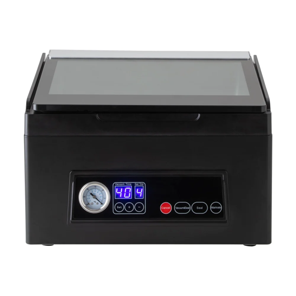 Proline Domestic Vacuum Chamber Stainless Steel Food Sealer Black 6.5L - Image 3