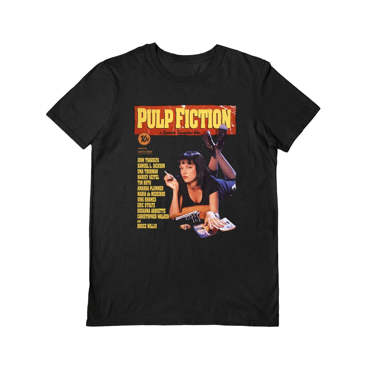 Pulp Fiction - Black T-Shirt (XL)