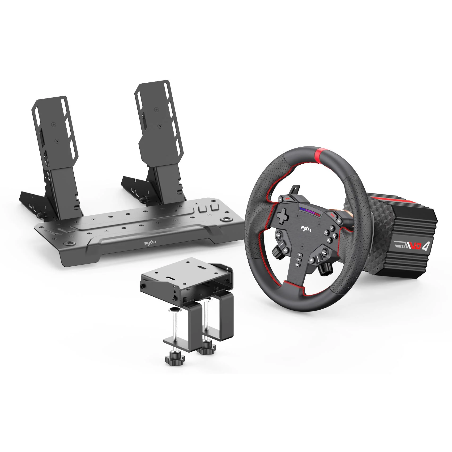 PXN VD4 Direct Drive 4Nm Racing Wheel Bundle for PC