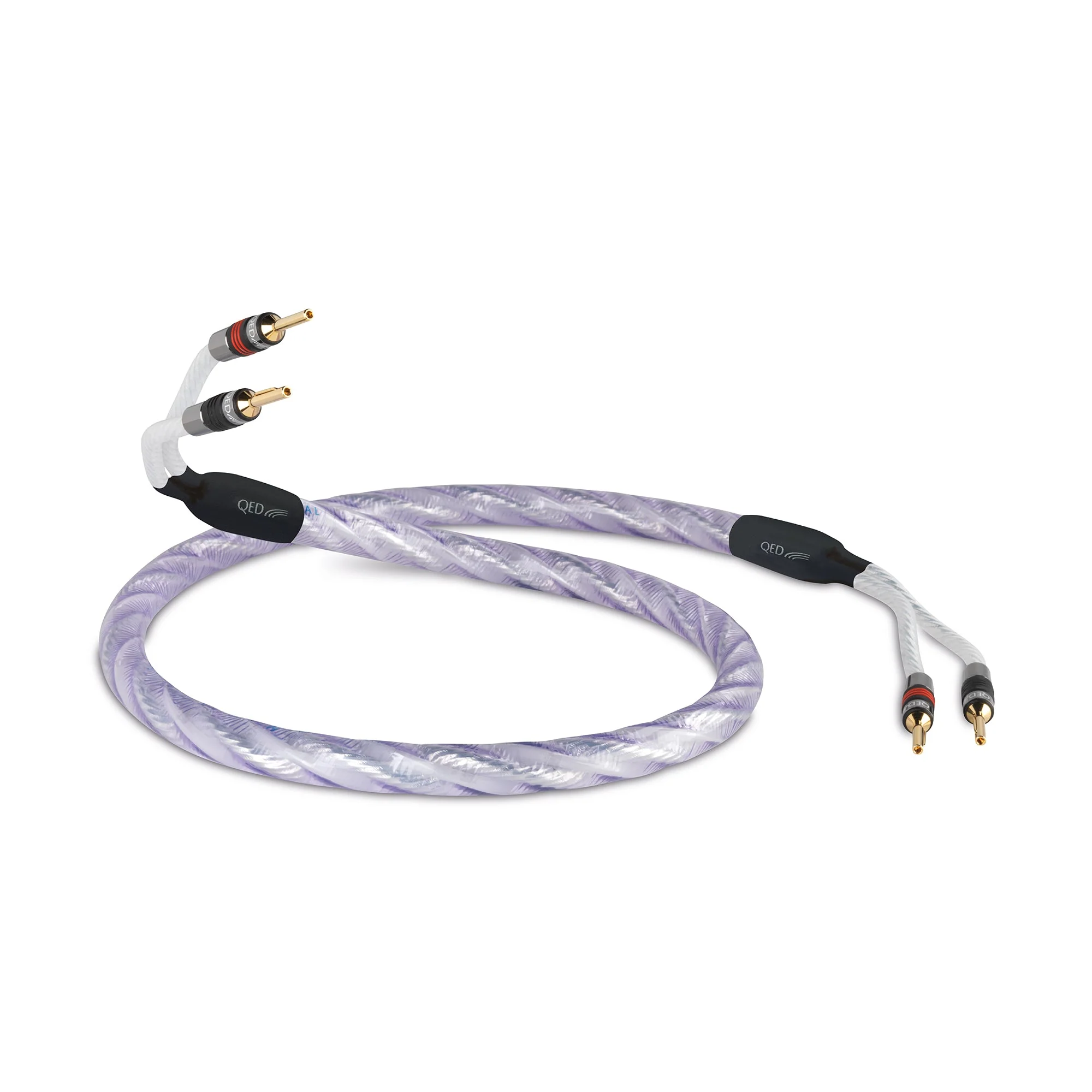 QED Genesis Speaker Cable Banana to Banana 2.0M
