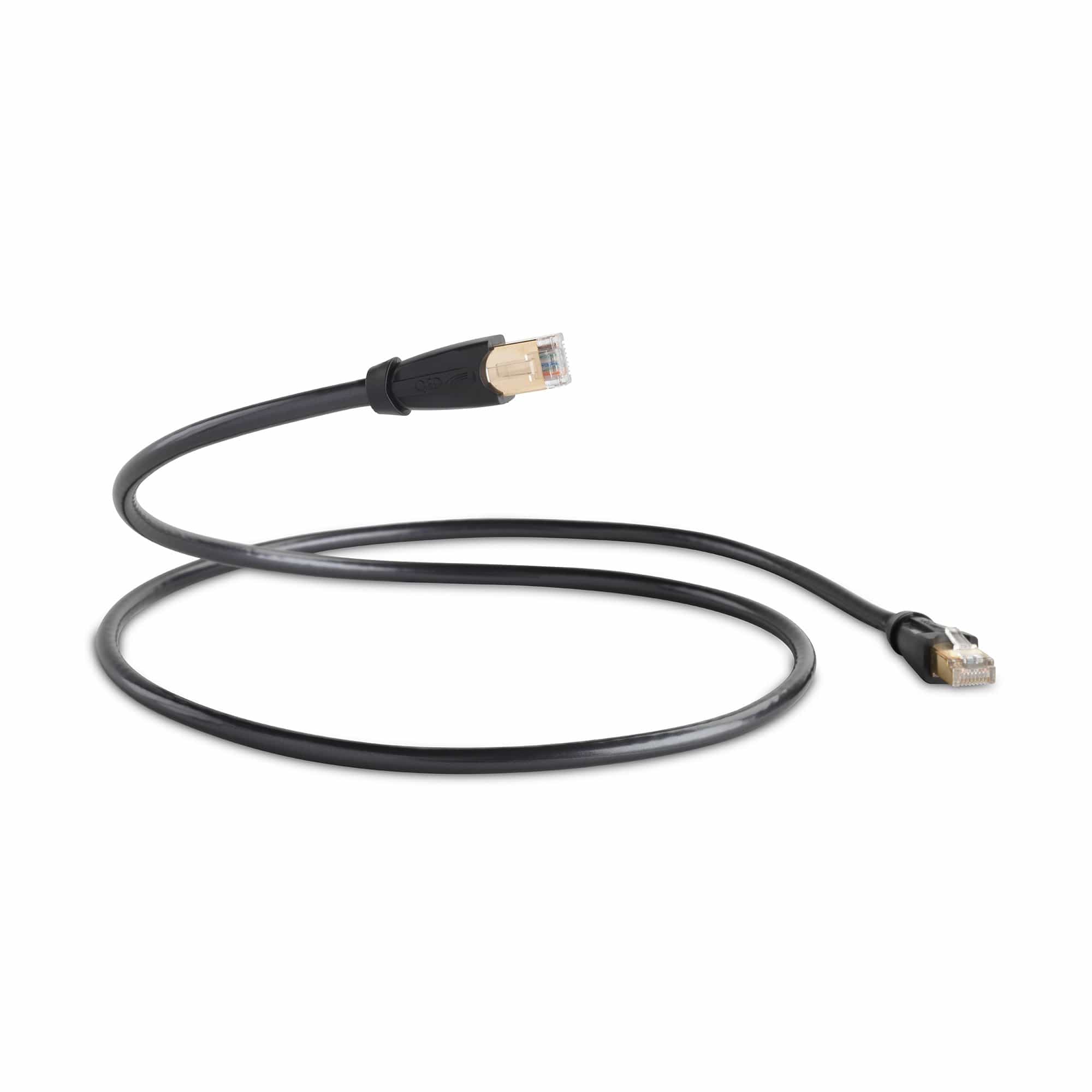 QED Performance Ethernet Graphite RJ45 Cable 1.5M