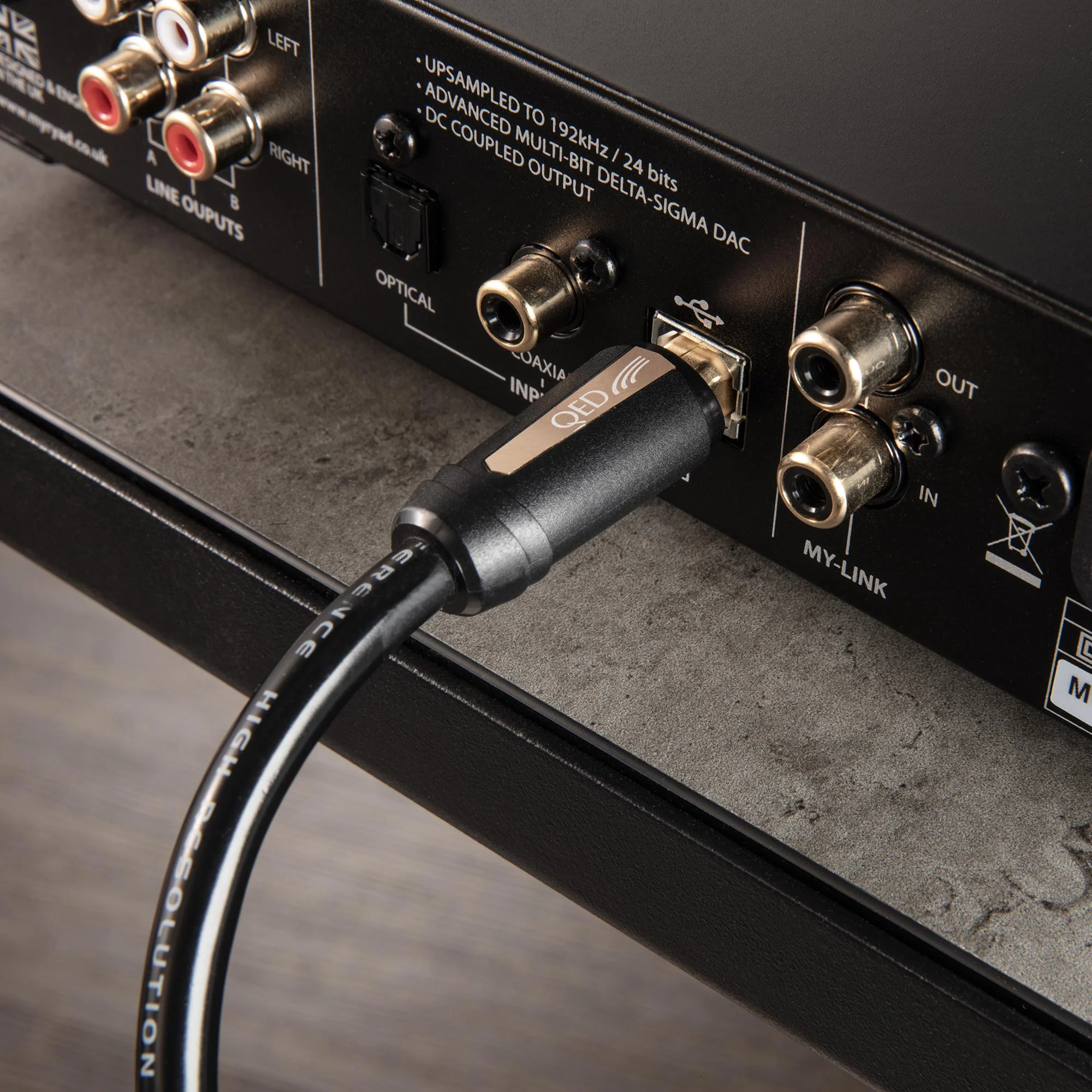 QED Reference Hi-Res USB A-B Cable 1M - Image 2