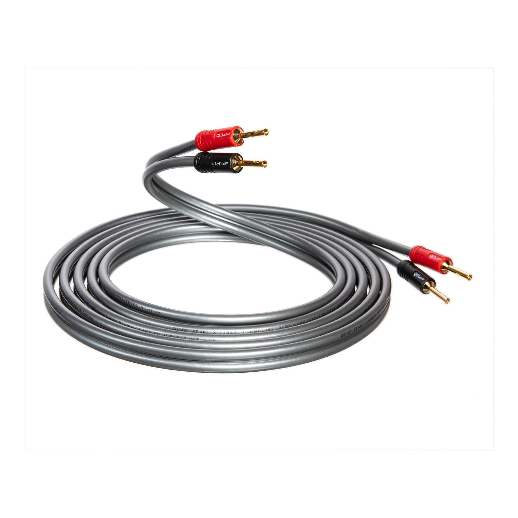 QED XT40i Speaker Cable Banana to Banana 2.0M