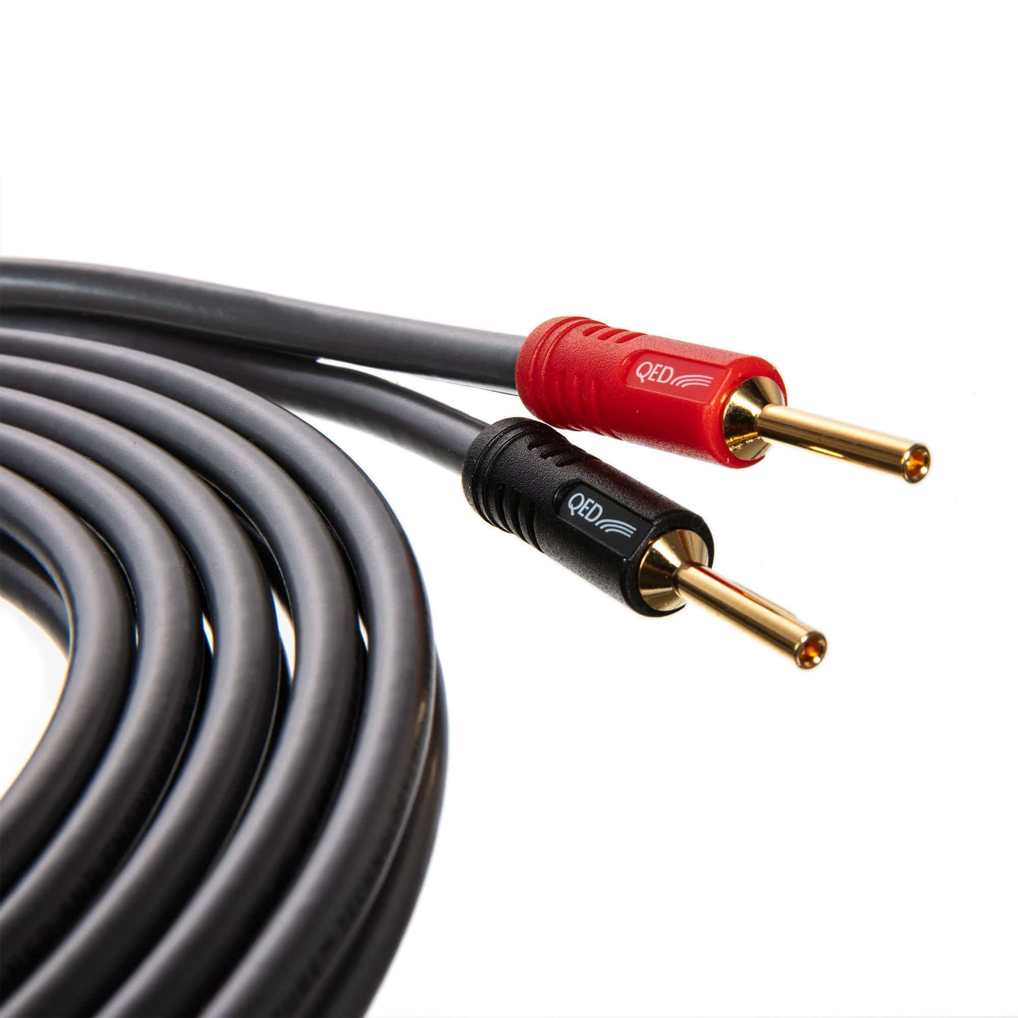 QED XT40i Speaker Cable Banana to Banana 3.0M - Image 2