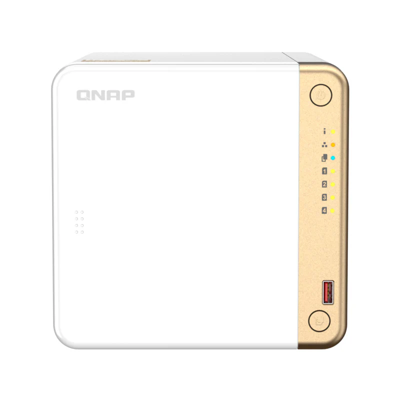 QNAP TS-462-4G 3.5in SATA Intel Celeron N4505 2 Core 4GB RAM Tower