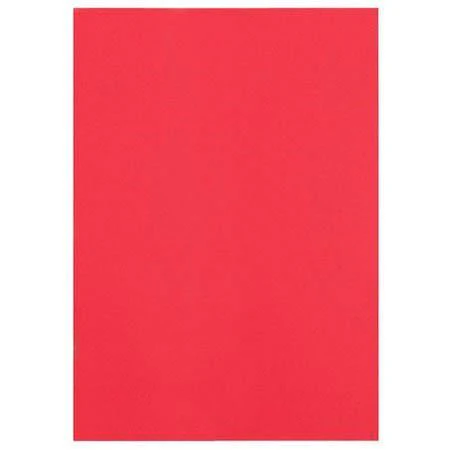 Quill Coloured A4 Copy Paper 80GSM Red Pack 500 Sheets