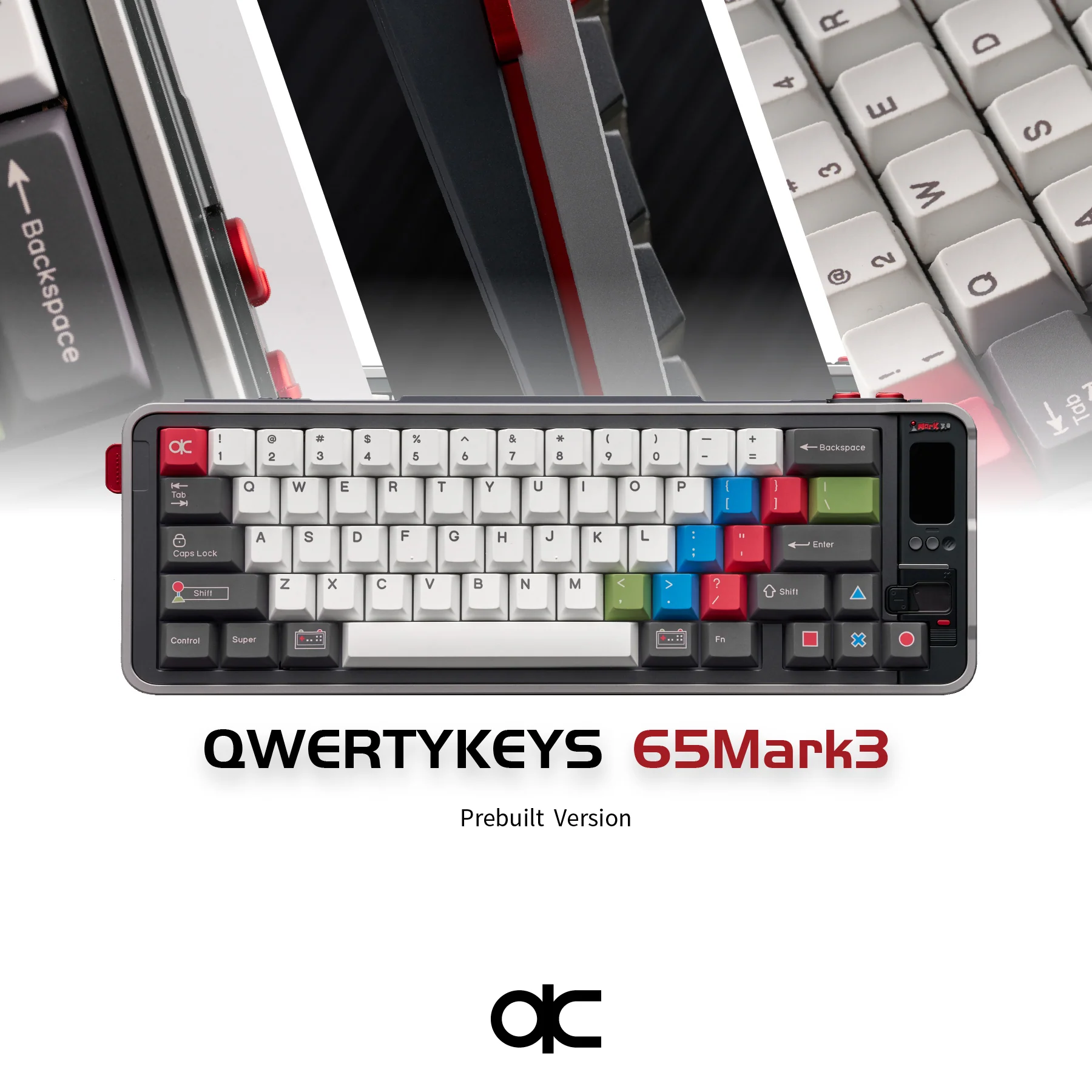 Qwertykeys QK65 Mk3 Prebuilt Wireless Mechanical Keyboard (Imp) - Image 3