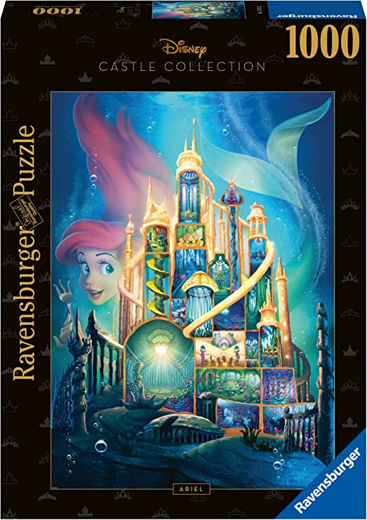 Ravensburger 1000pc Disney Castles: Ariel Puzzle