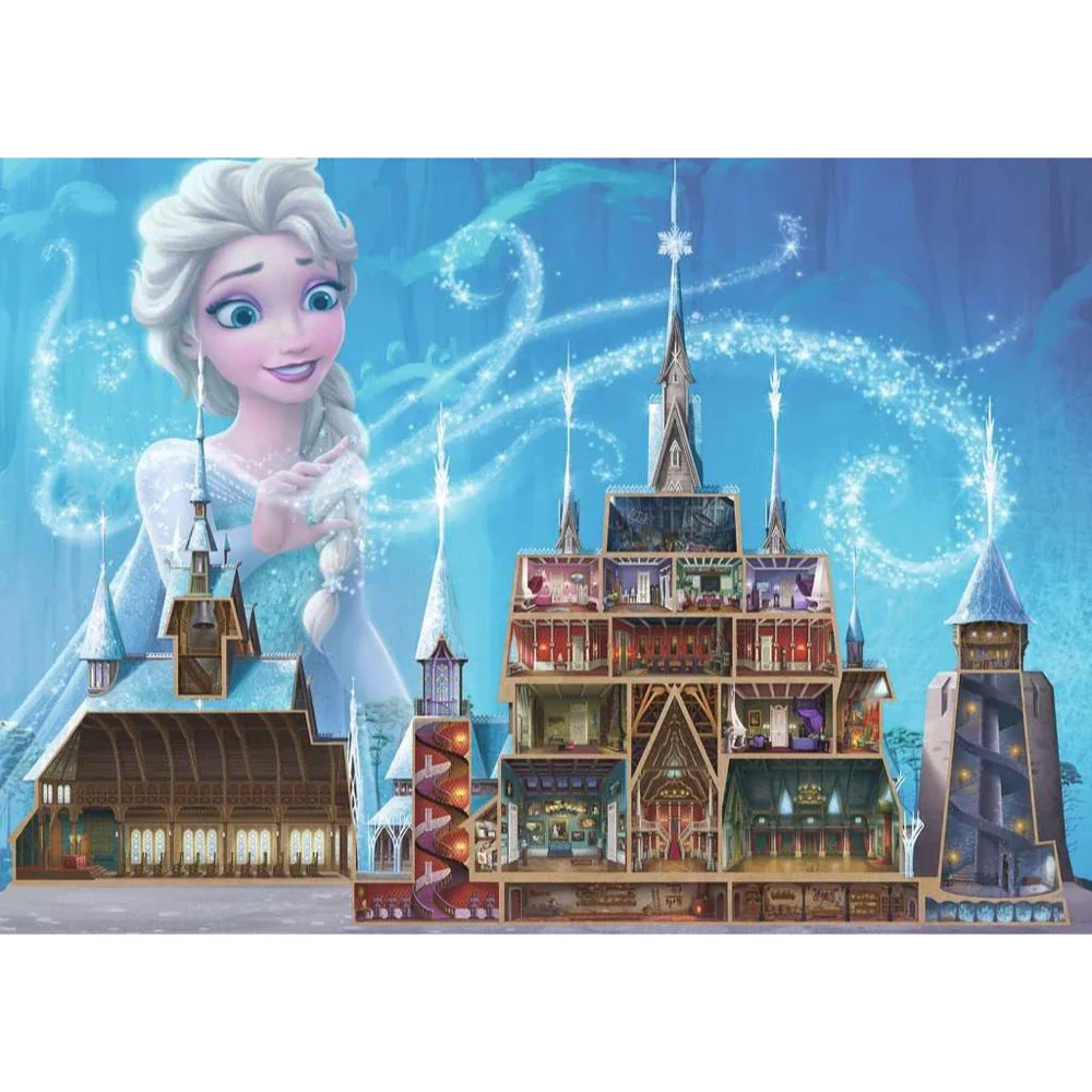 Ravensburger 1000pc Disney Castles: Elsa Puzzle - Image 2