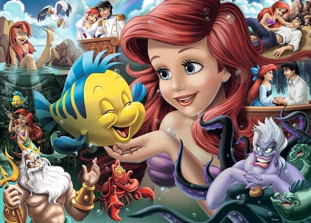Ravensburger 1000pc Disney Heroines No 3 Ariel Puzzle - Image 3