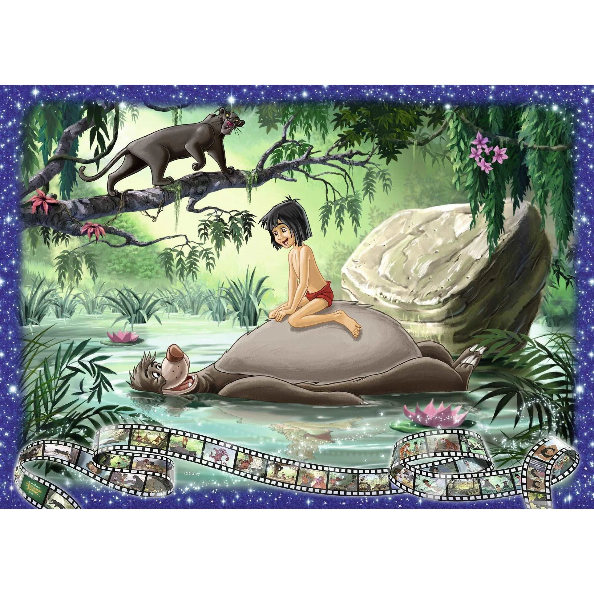 Ravensburger 1000pc Disney Moments 1967 Jungle Book Puzzle - Image 2