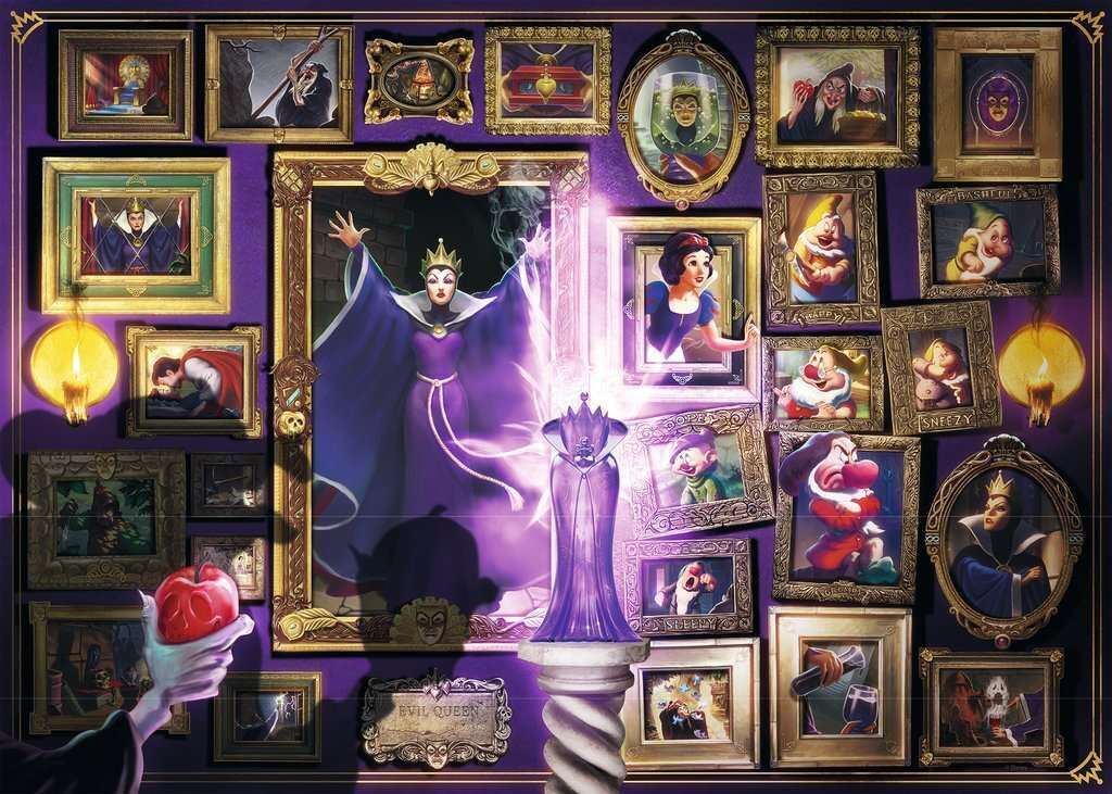 Ravensburger 1000pc Disney Villainous Evil Queen Puzzle - Image 2