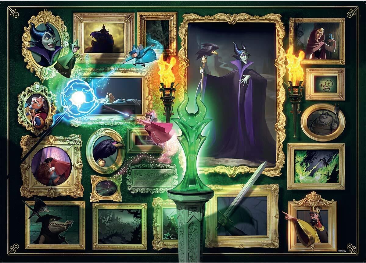 Ravensburger 1000pc Disney Villainous Maleficent Puzzle - Image 2