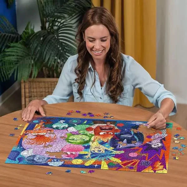 Ravensburger 1000pc Inside Out 2 Emotions at HQ Puzzle - Image 3