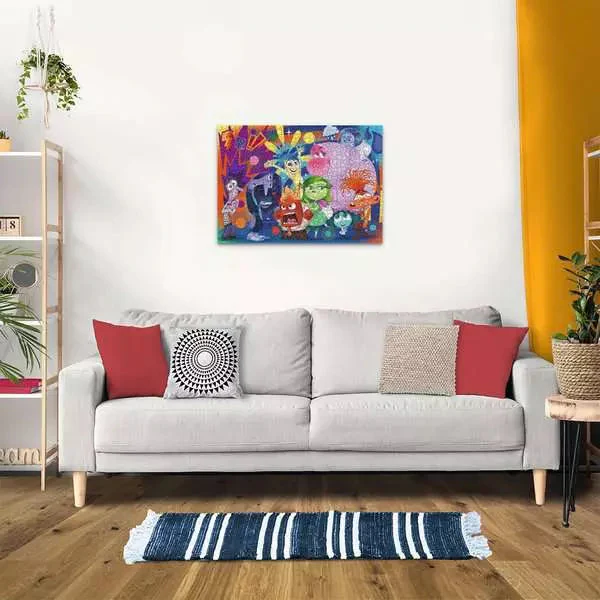 Ravensburger 1000pc Inside Out 2 Emotions at HQ Puzzle - Image 4