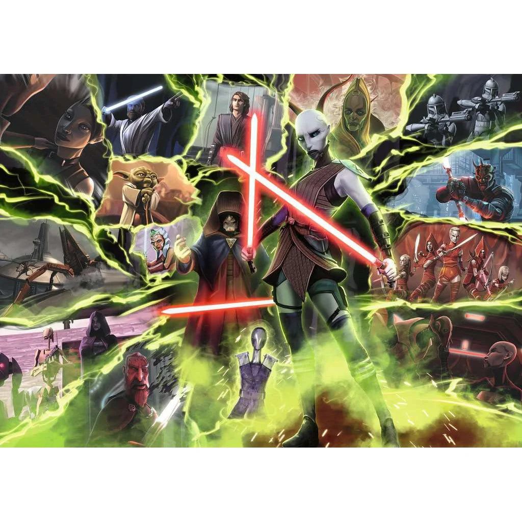 Ravensburger 1000pc Star Wars Asajj Ventress Puzzle - Image 2