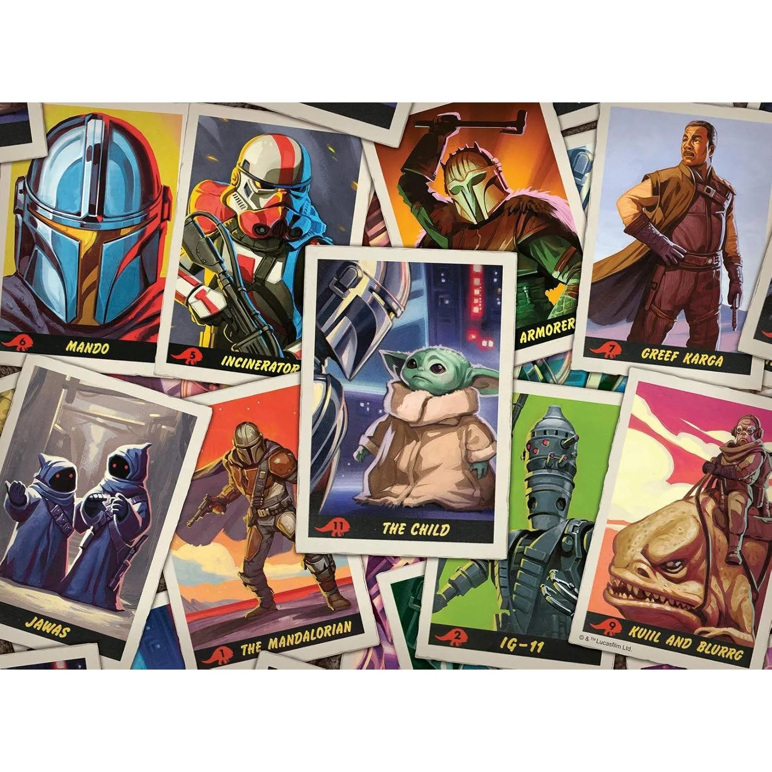 Ravensburger 1000pc SW: Star Wars Mandalorian Puzzle - Image 2